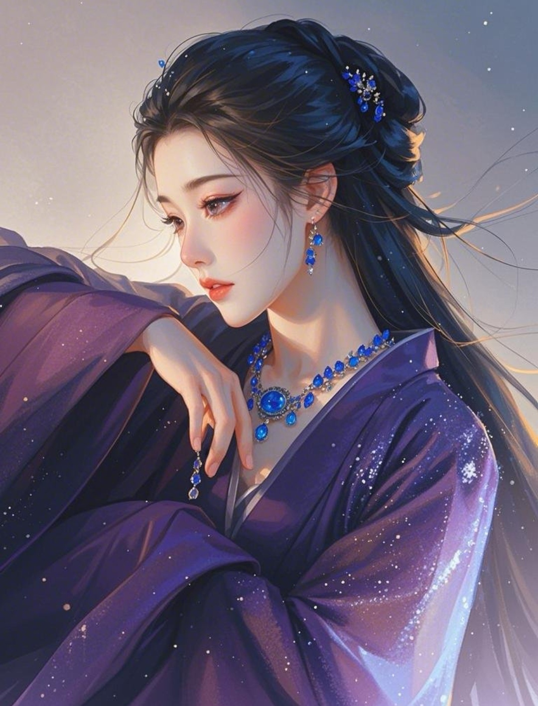 我仿佛看到了紫霞仙子她的眼神好温柔让人忍不住想靠近