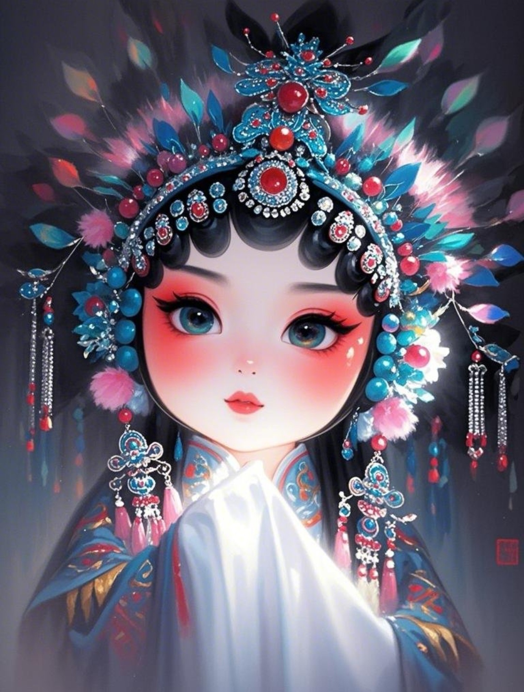 花旦#优质头像每日推荐