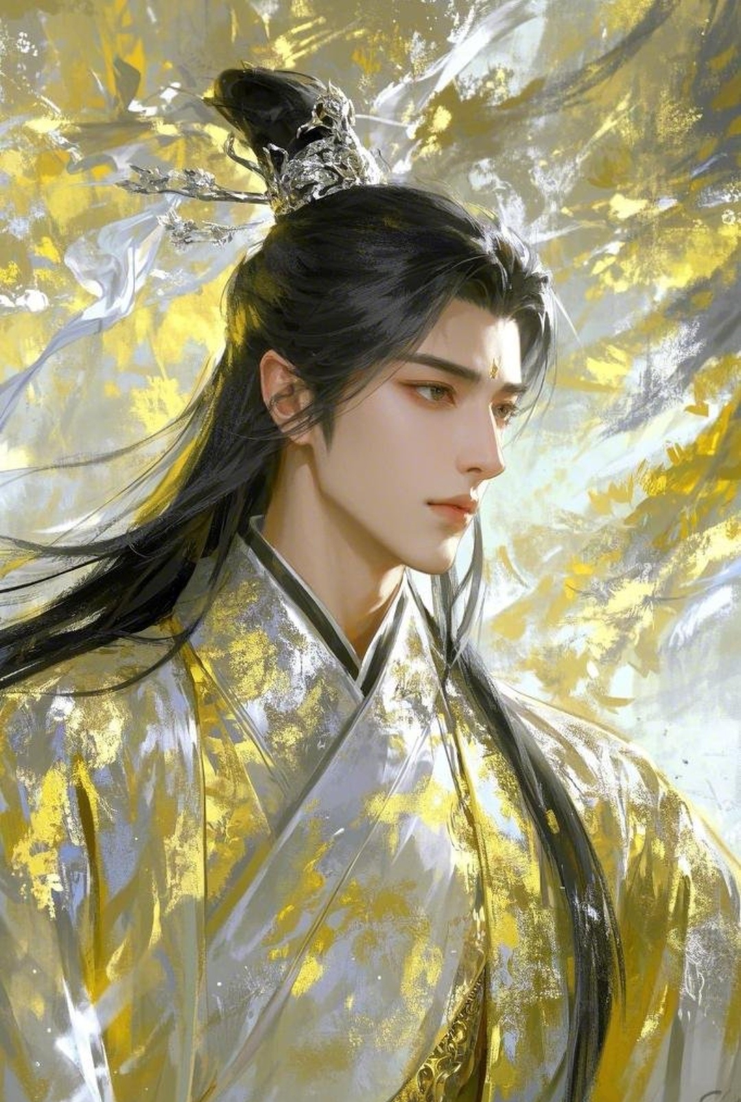 这画风也太仙了吧,我仿佛看到了古代美男子的身影,美得让人心动!