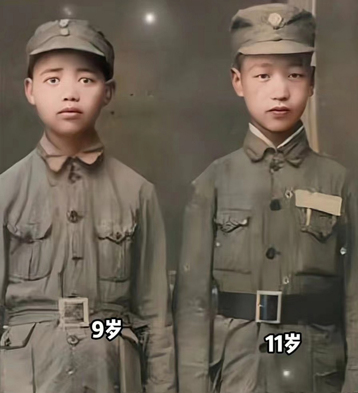 1942年,在松山战役殉国的娃娃兵.  他们还是个孩子!  向你们致敬!