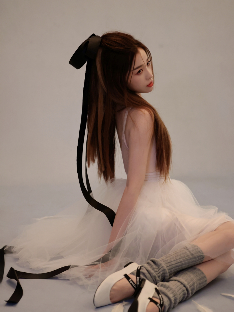 虞书欣白天鹅芭蕾风大片