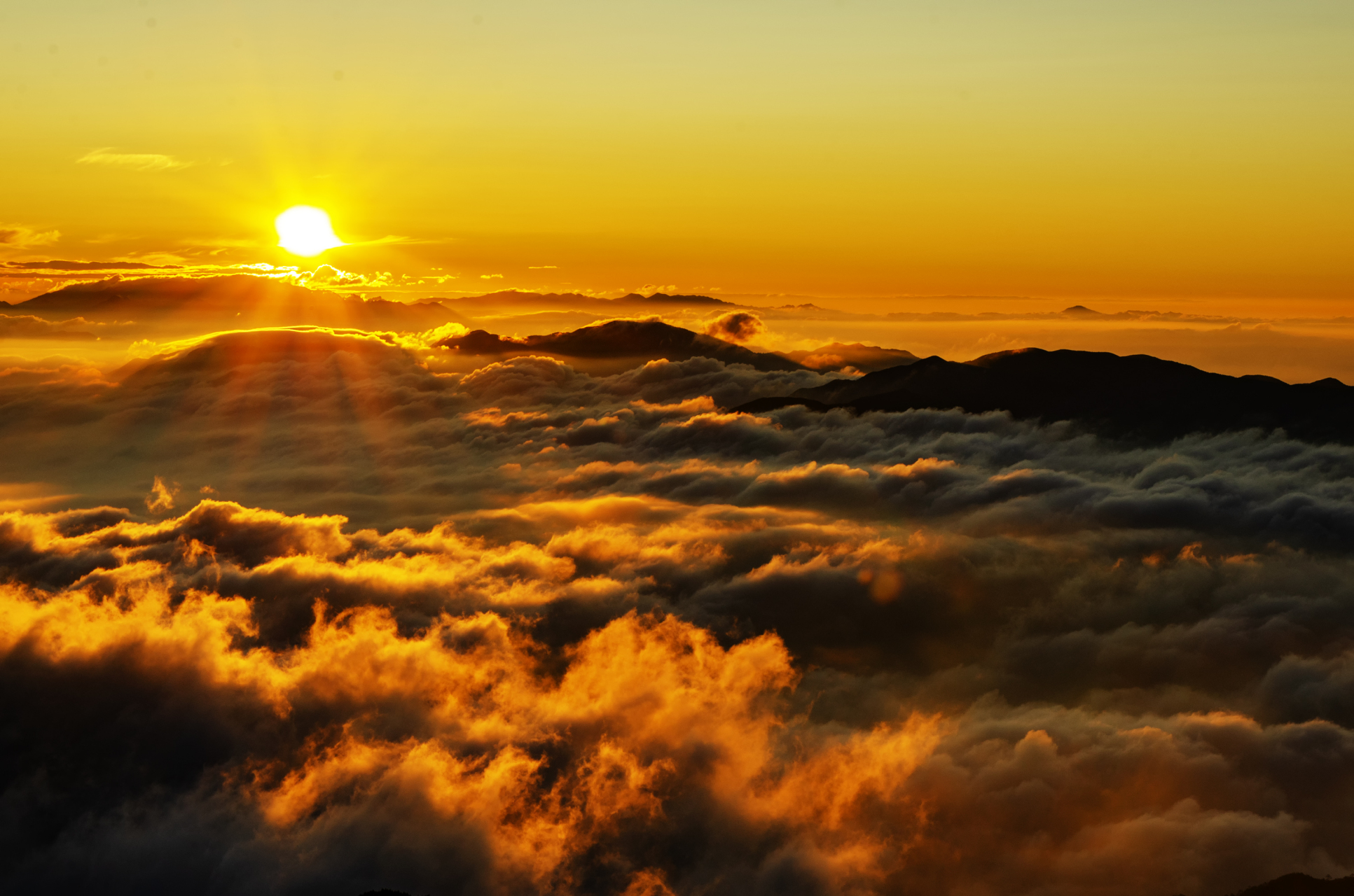 云海日出#日出# #治愈系风景# #我要上热门