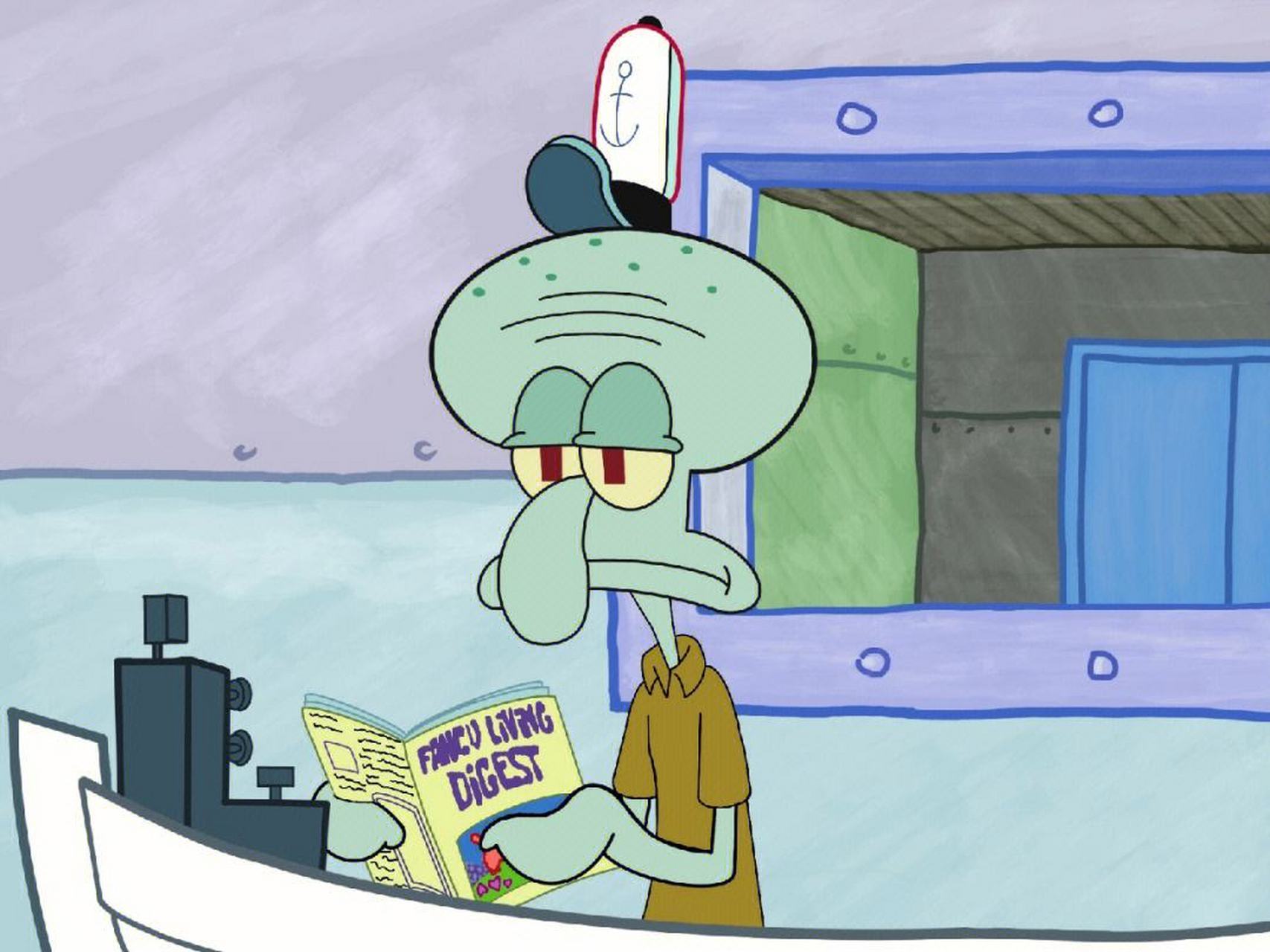 首先要说的是,章鱼哥是一个有梦想的人.