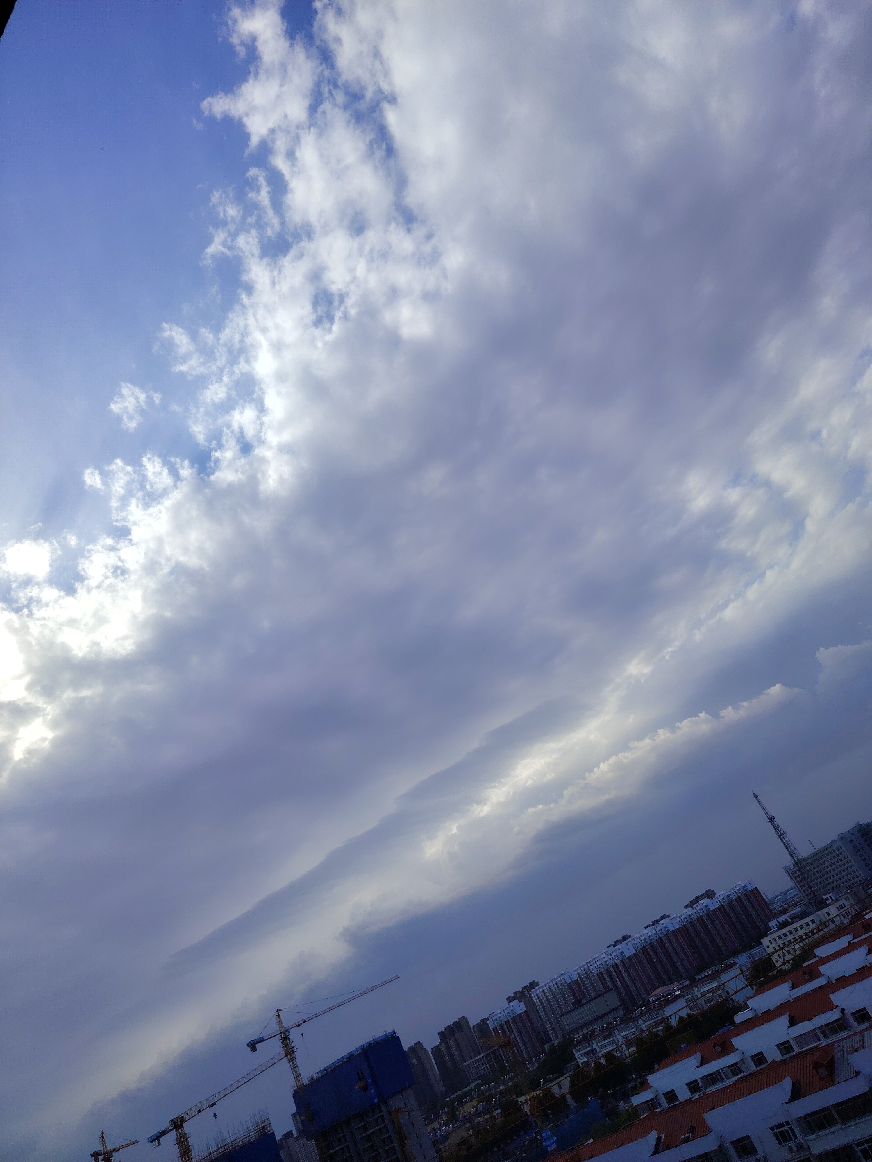 壮观的天空云景