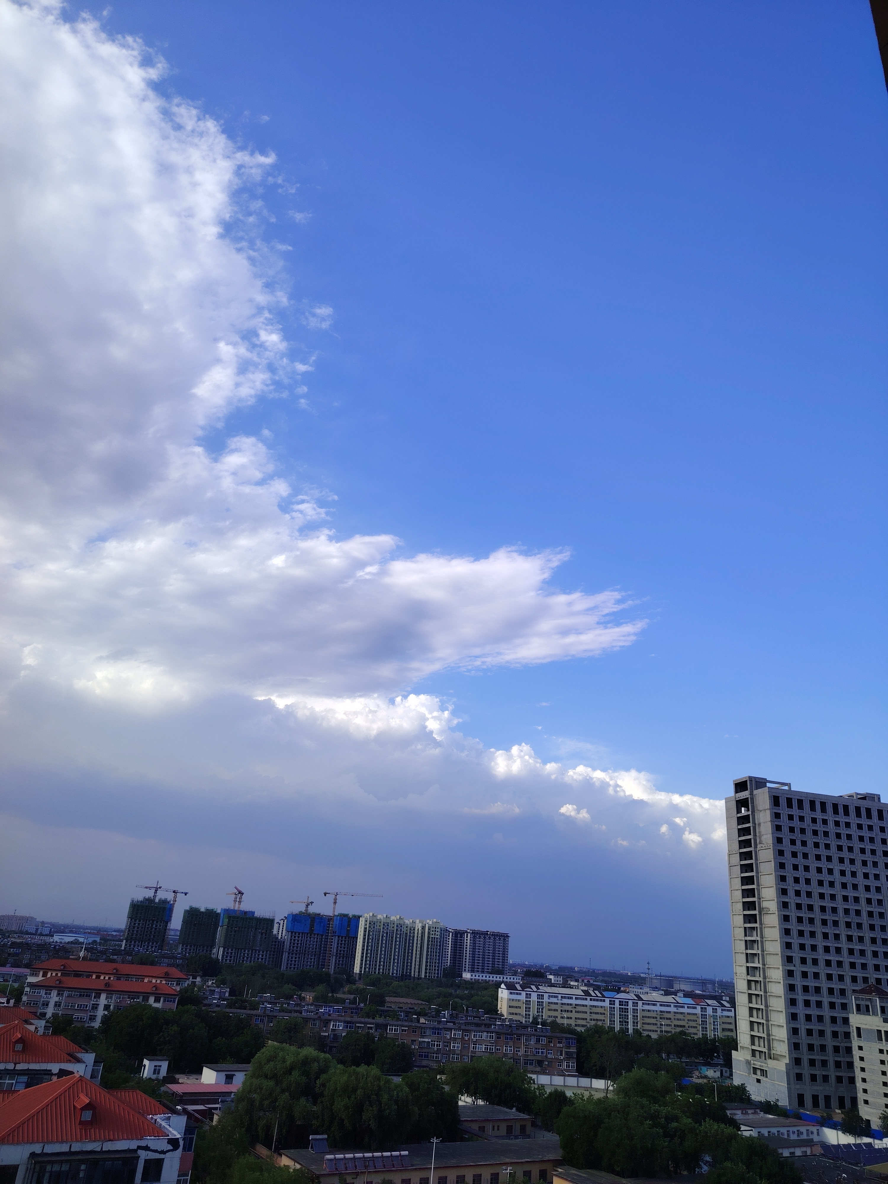 壮观的天空云景