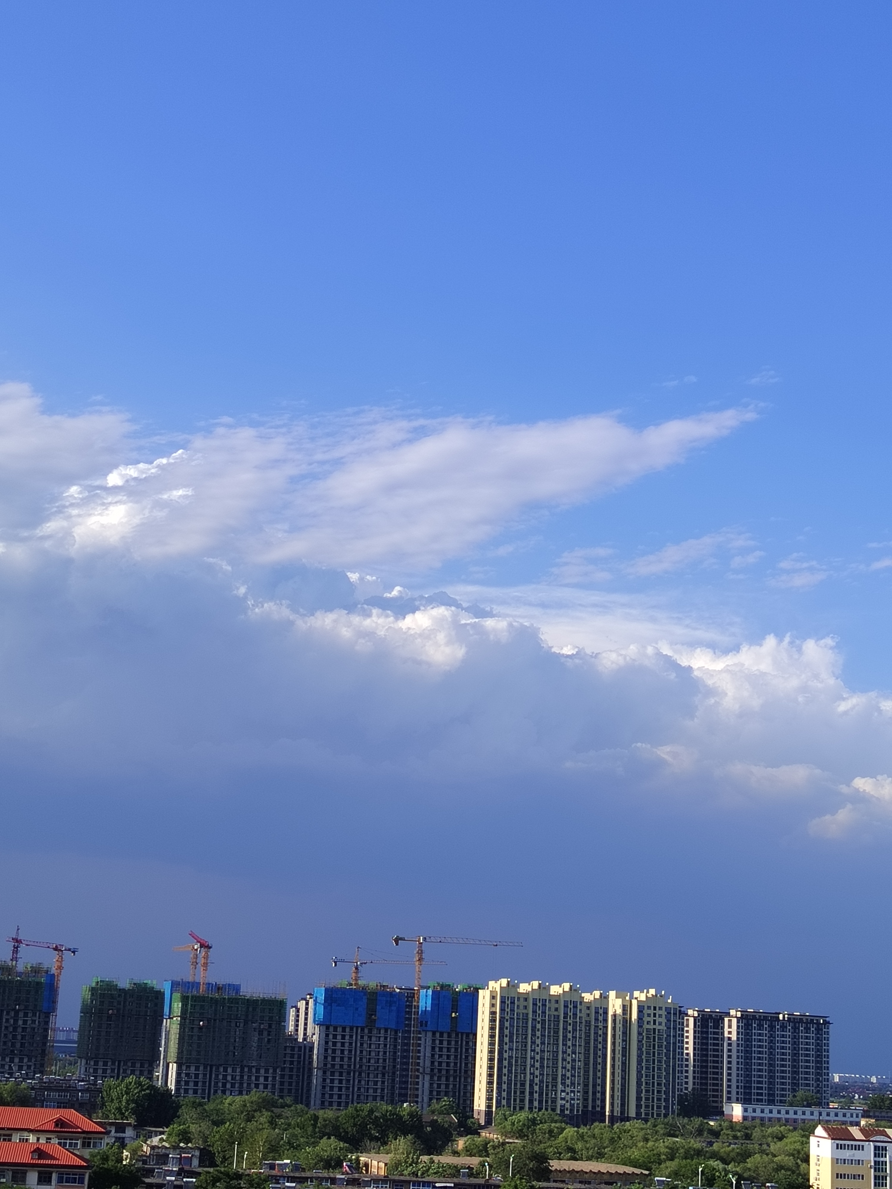 壮观的天空云景