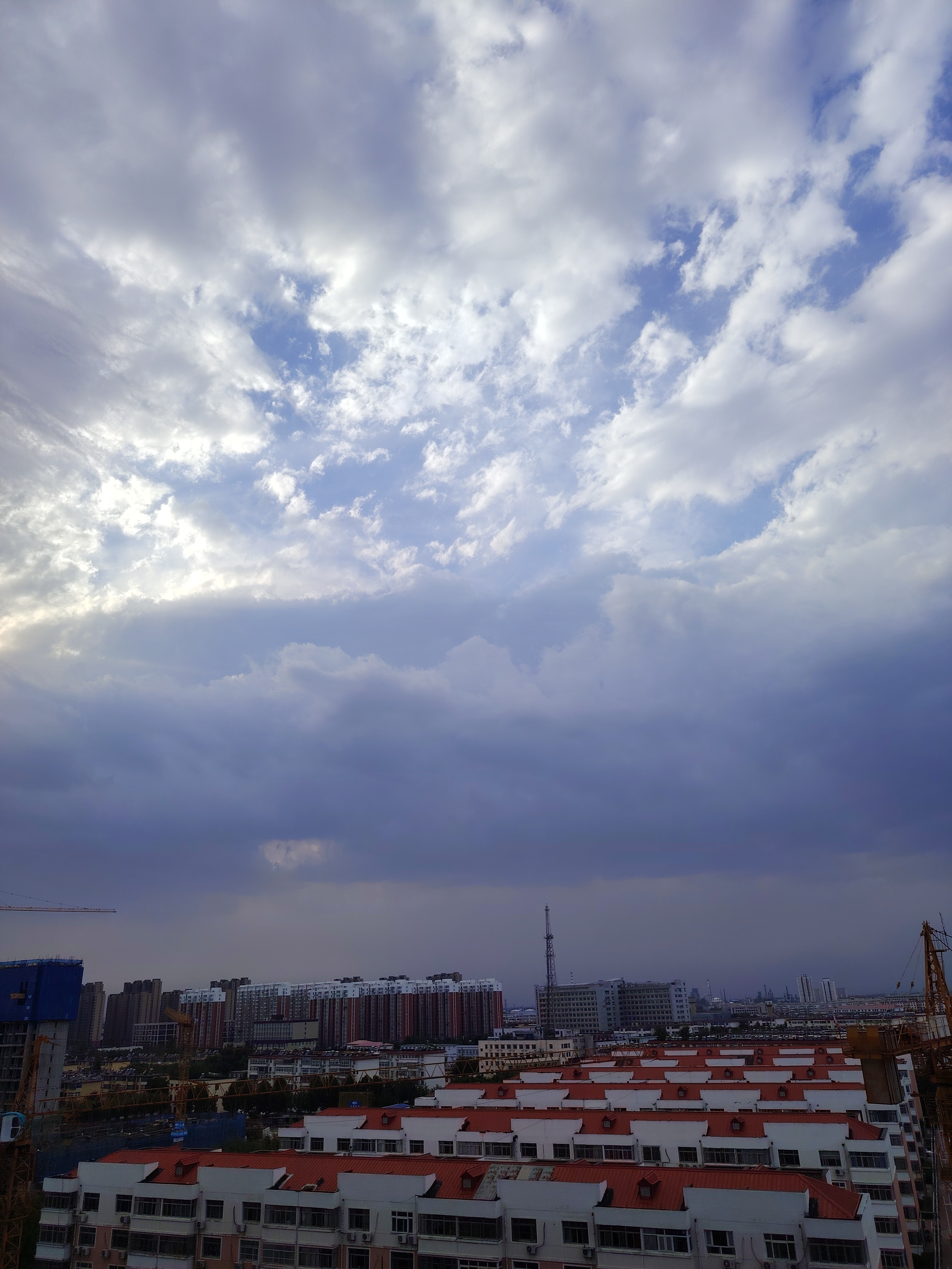 壮观的天空云景