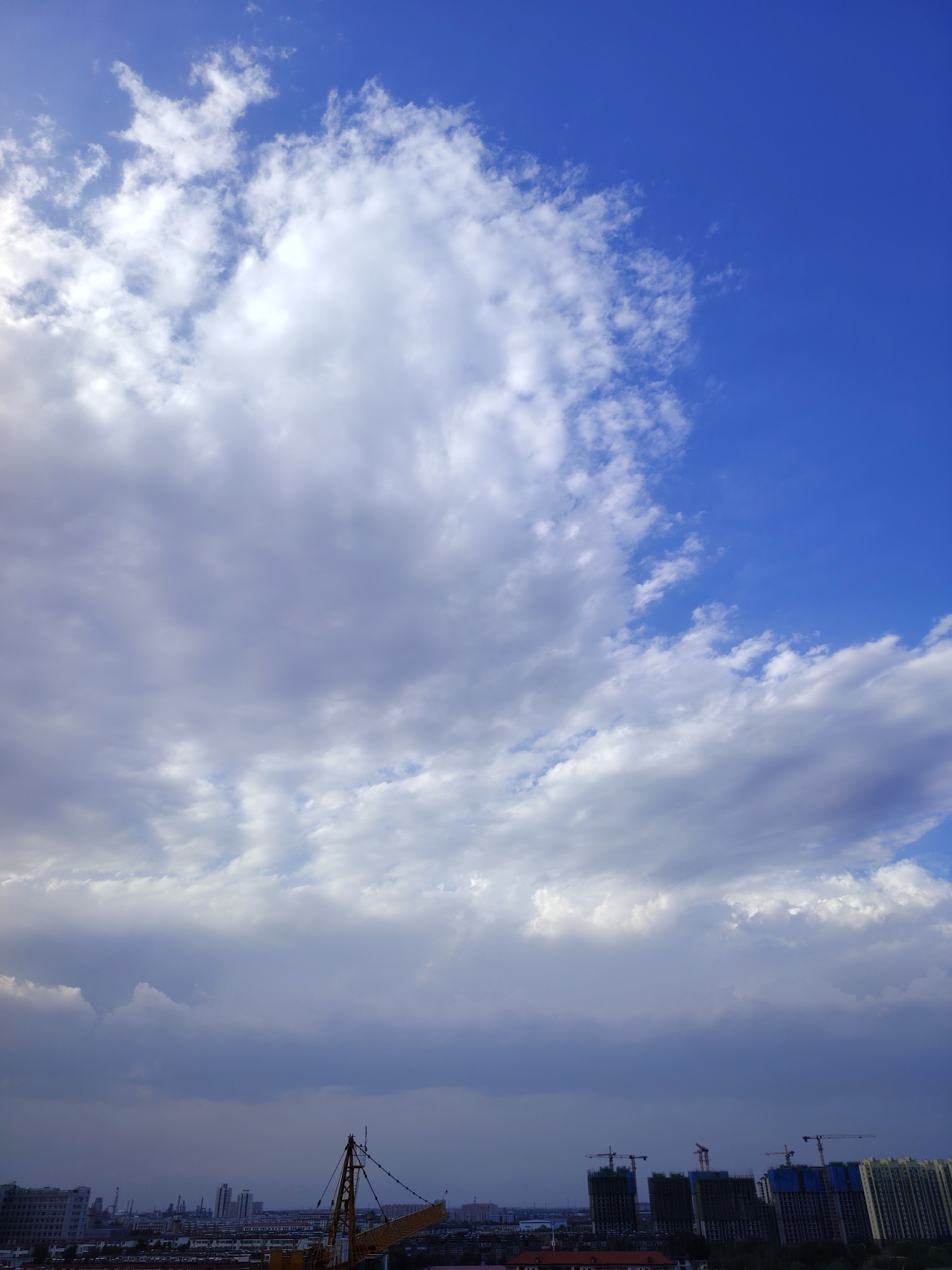 壮观的天空云景