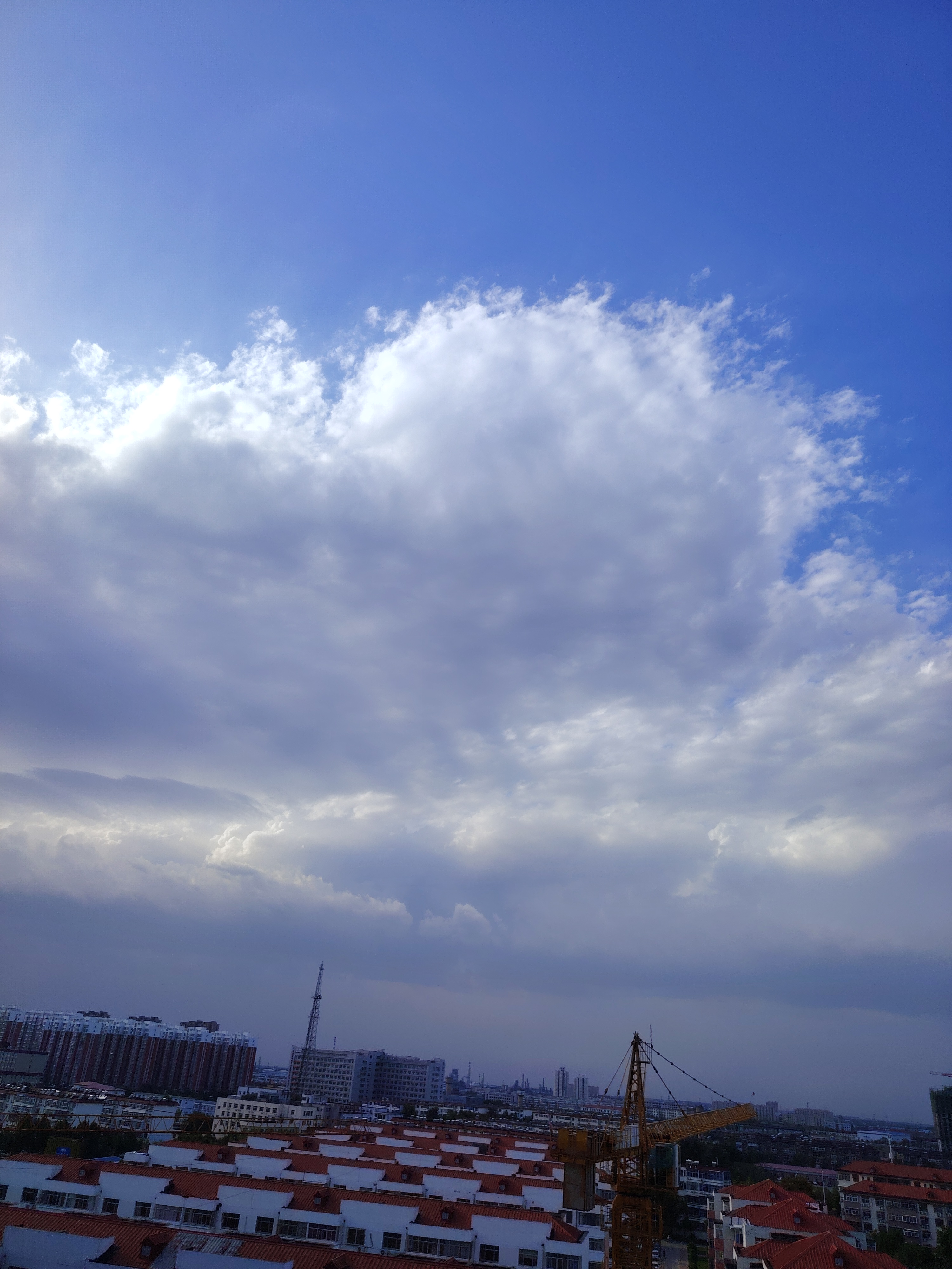 壮观的天空云景