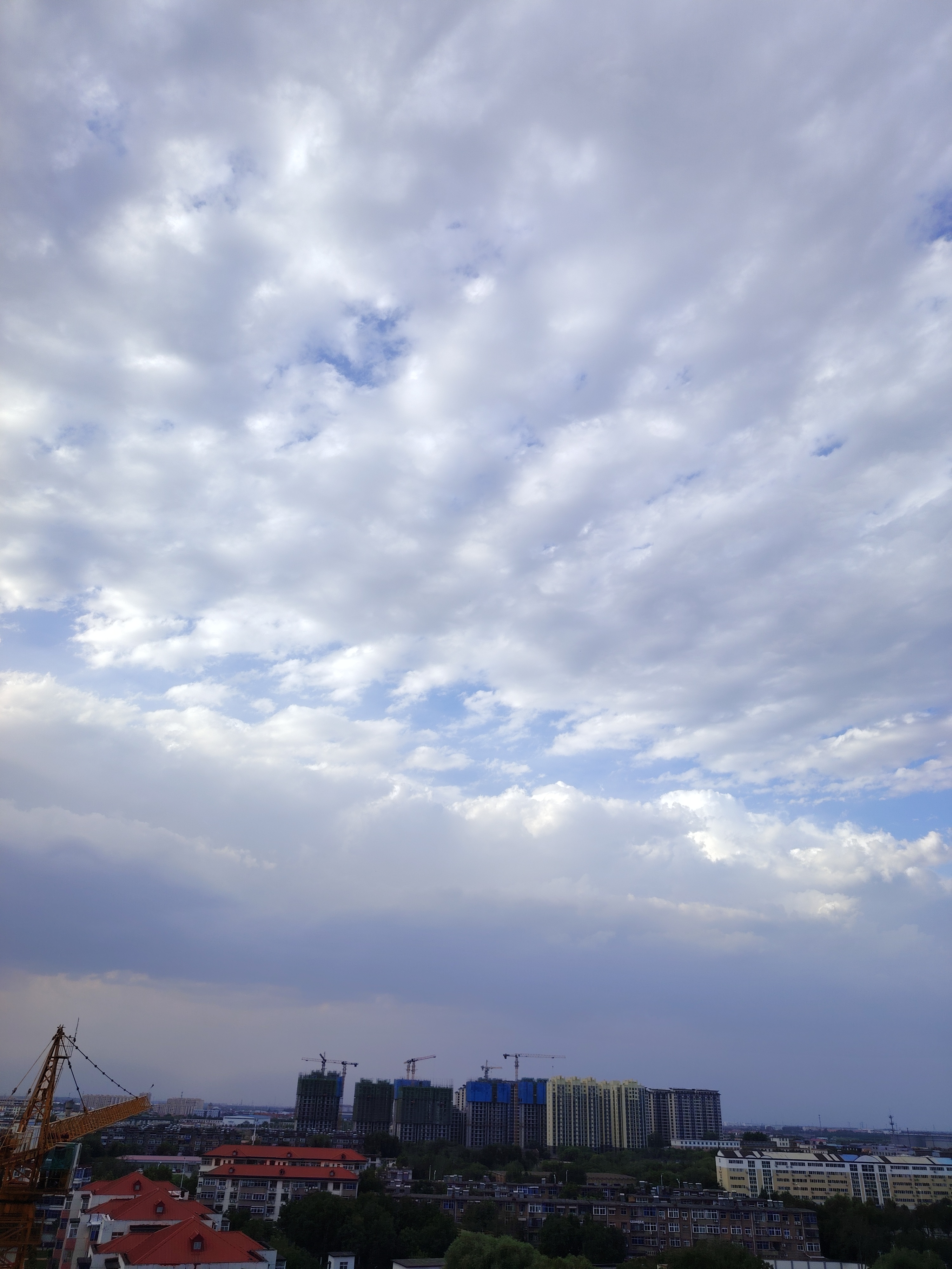 壮观的天空云景