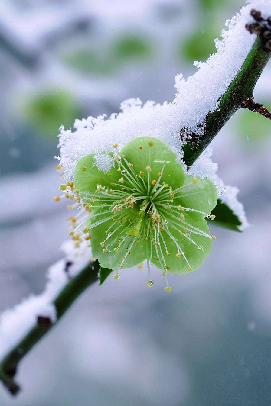 梅花雪景图片大全图片