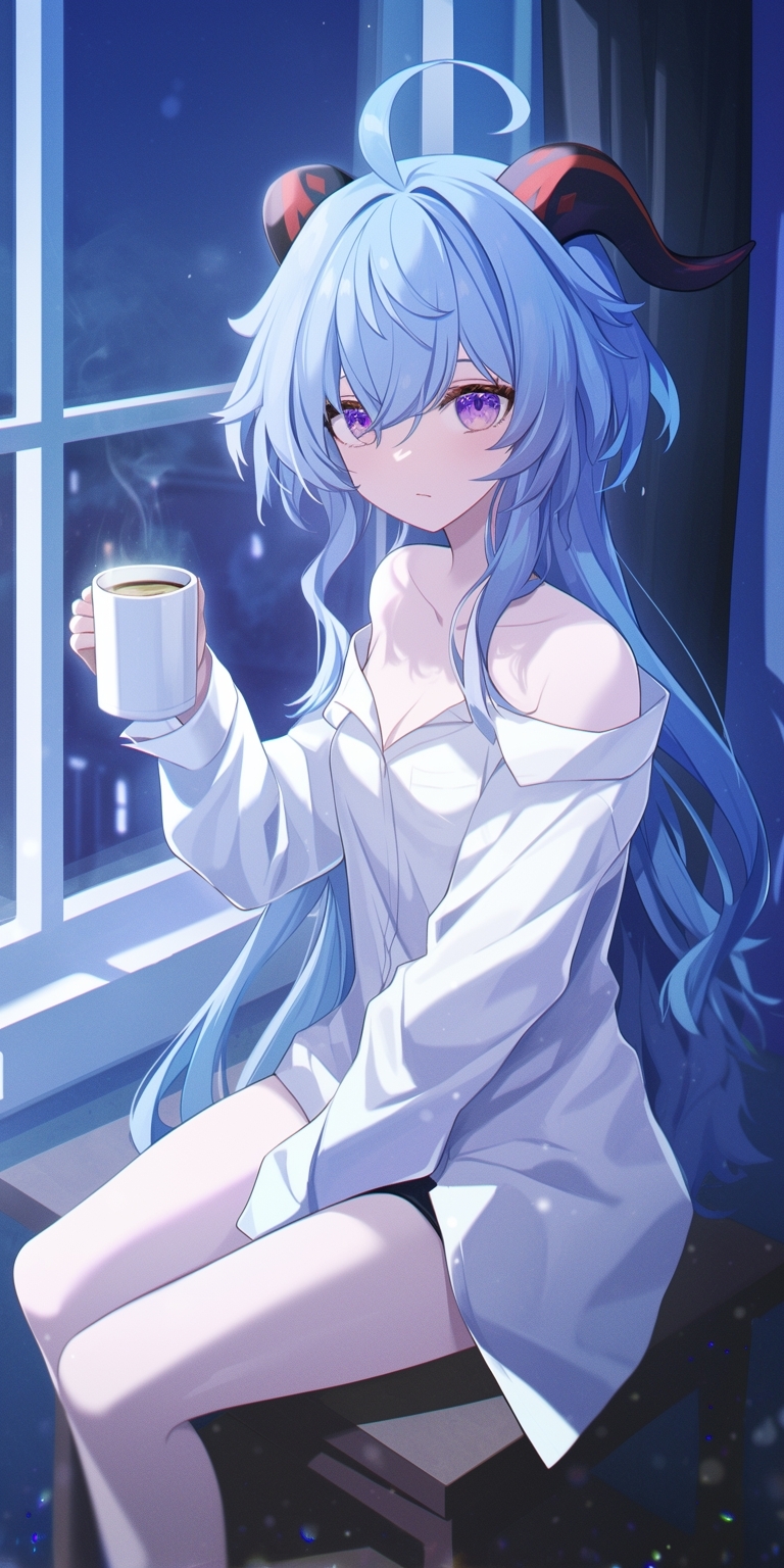二次元# #二次元# #二次元美少女# #插画# #原神# #热点引擎计划