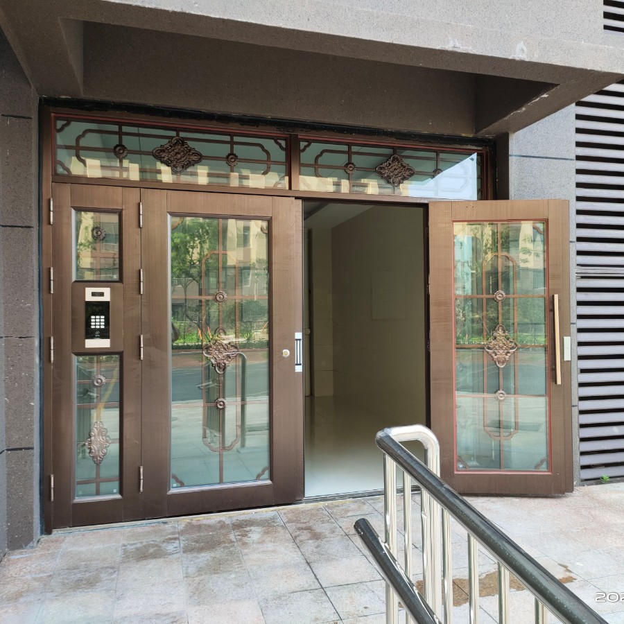 楼房大门居民楼门口单元门入口单元门图片大全大门单元门单元楼入户门