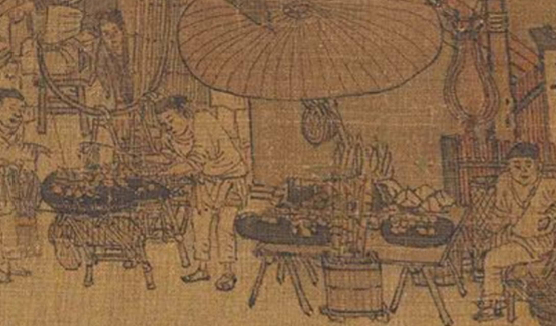 8厘米,横528厘米  《清明上河图》为北宋画家张择端创作的风俗画,是他