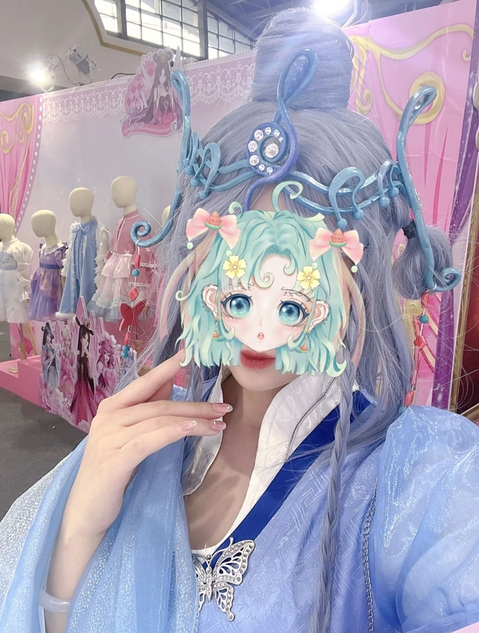 叶罗丽真人cos情公主,乐公主