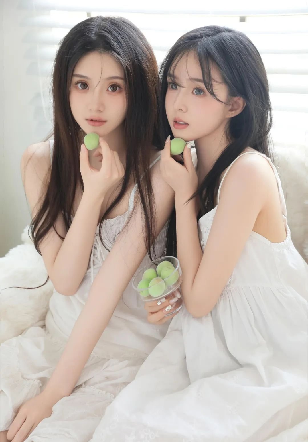 可爱姐妹花写真