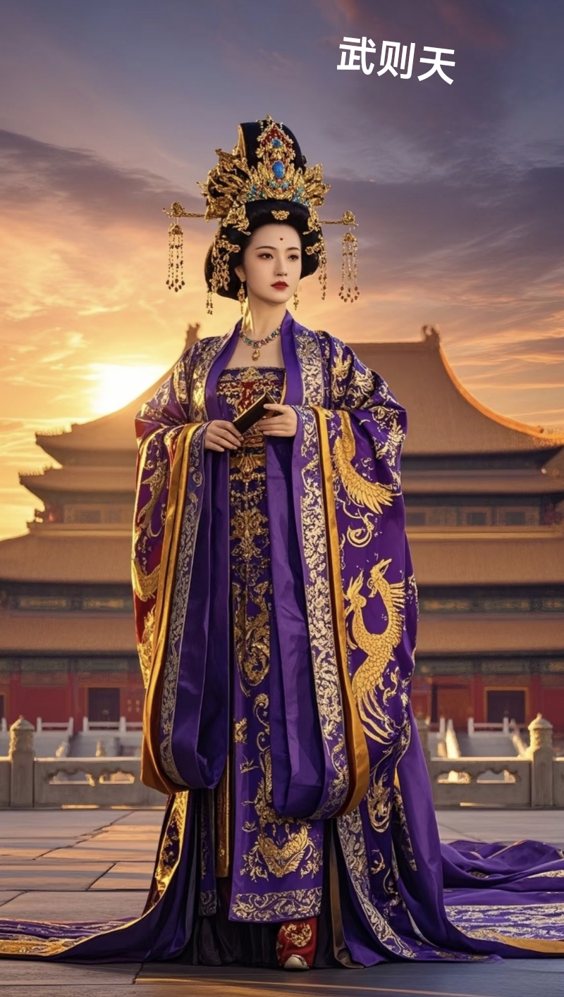 作为中国历史上唯一一位正式称帝的女性,武则天不仅是唐朝的皇后,更是