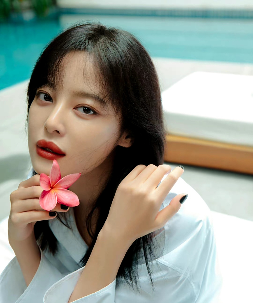 突然发现,辛芷蕾嘴唇真的好性感!#娱乐