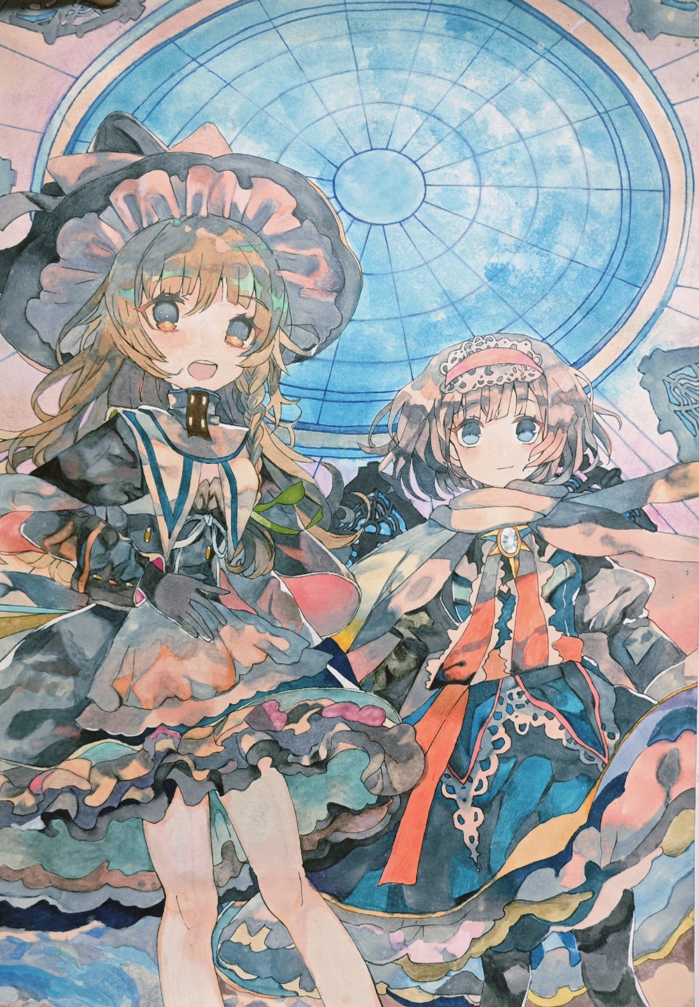 三年前画的图 原图画师:茶ごま