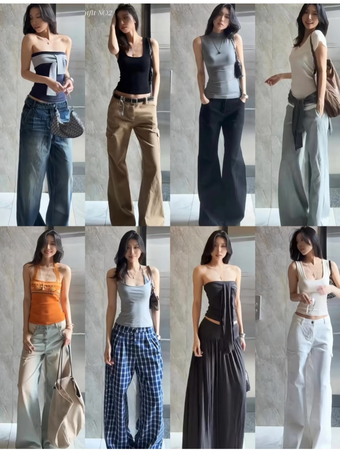 夏季又拽又酷的拽姐穿搭