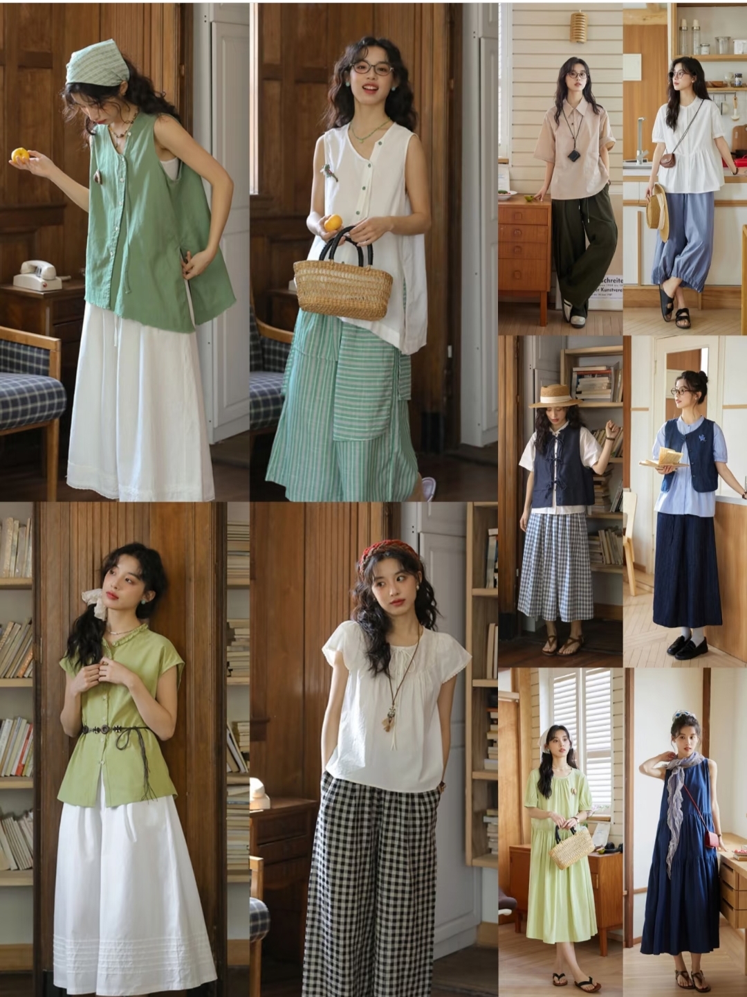 今天就给大家分享超好看又清爽的日系夏季穿搭,简单又好上手,轻松拿捏