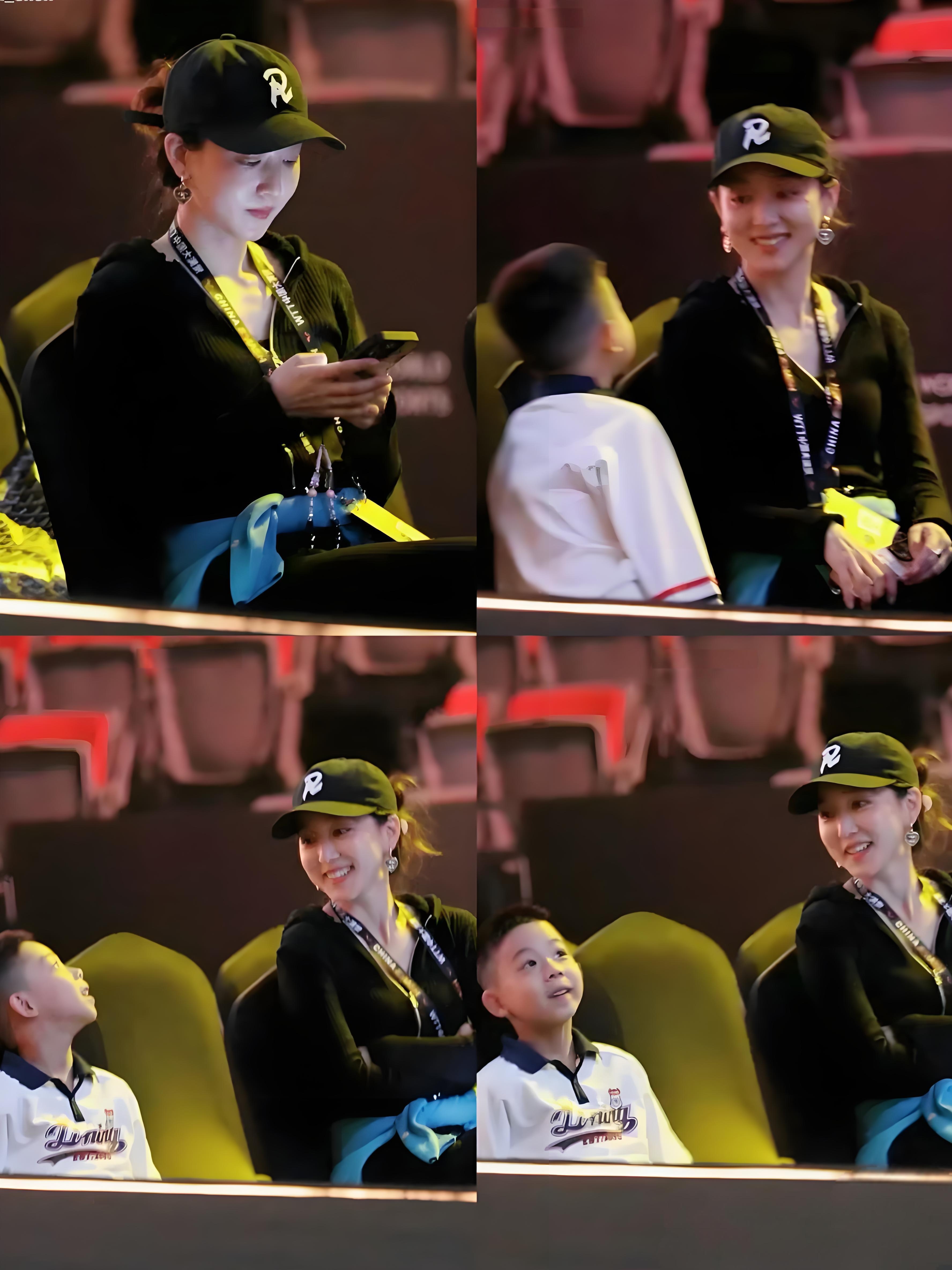 马龙首次带儿子亮相,令人惊艳!