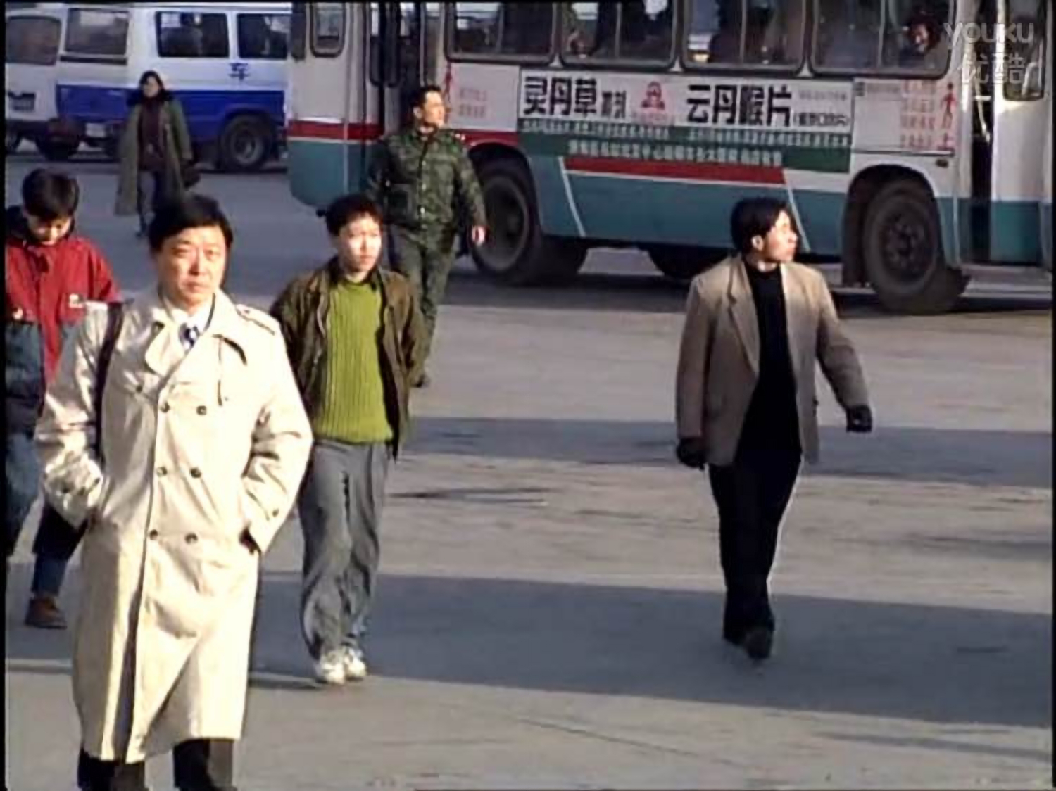 电视剧《警方110》的济南公交