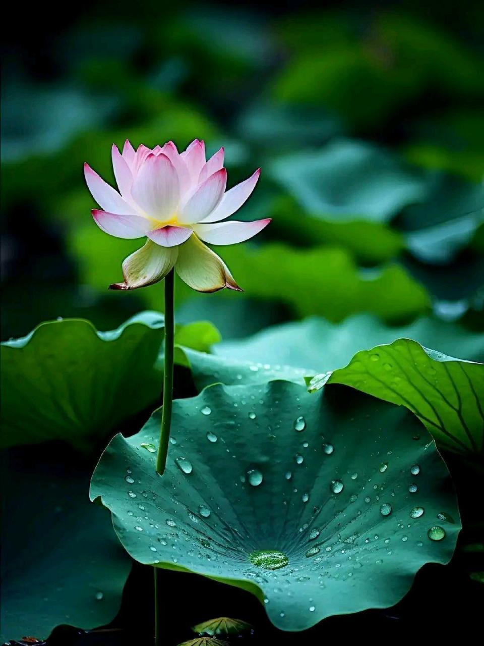 清风明月,莲荷馨香,八月寻一莲花,觅几许安宁,一念心清净,莲花处处开.