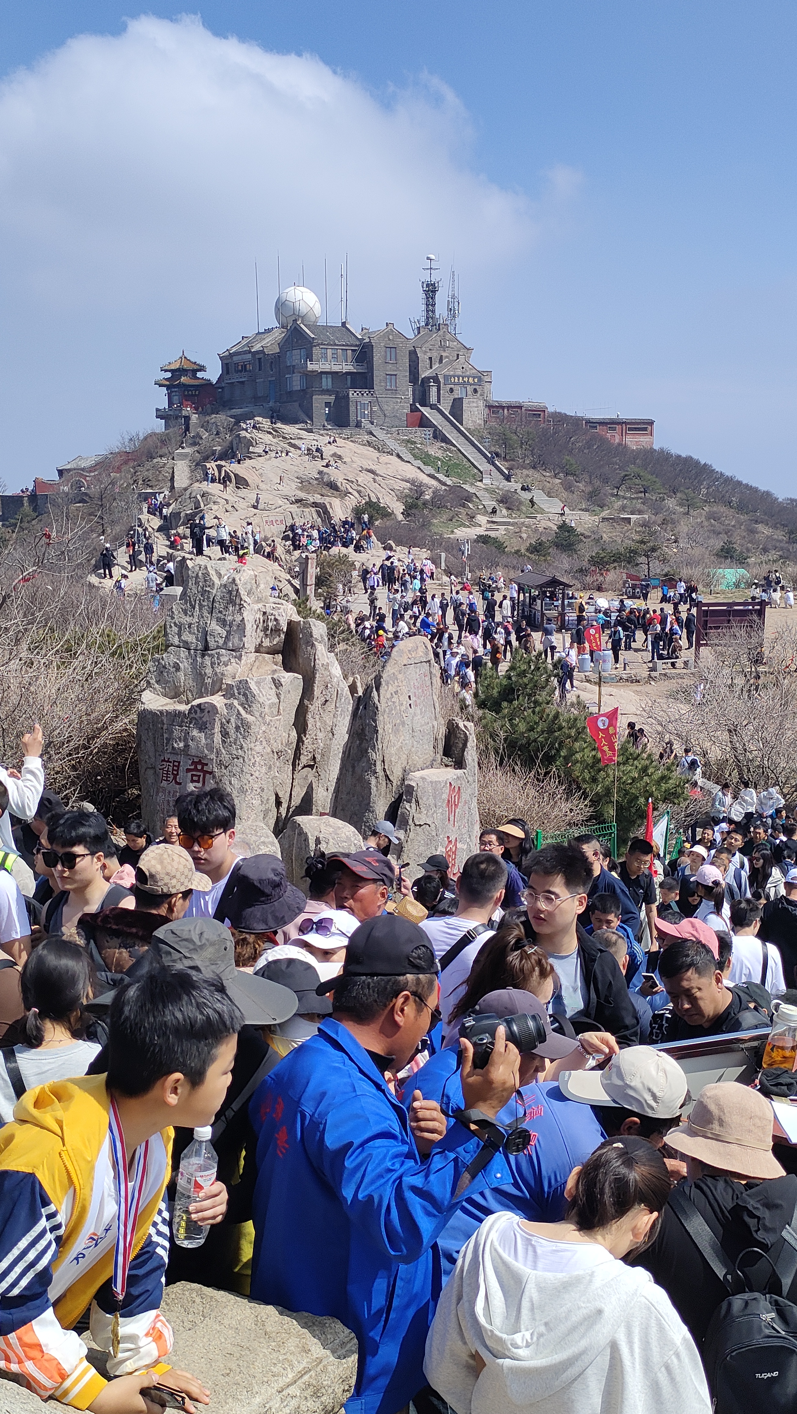 泰山旅游真实图片图片