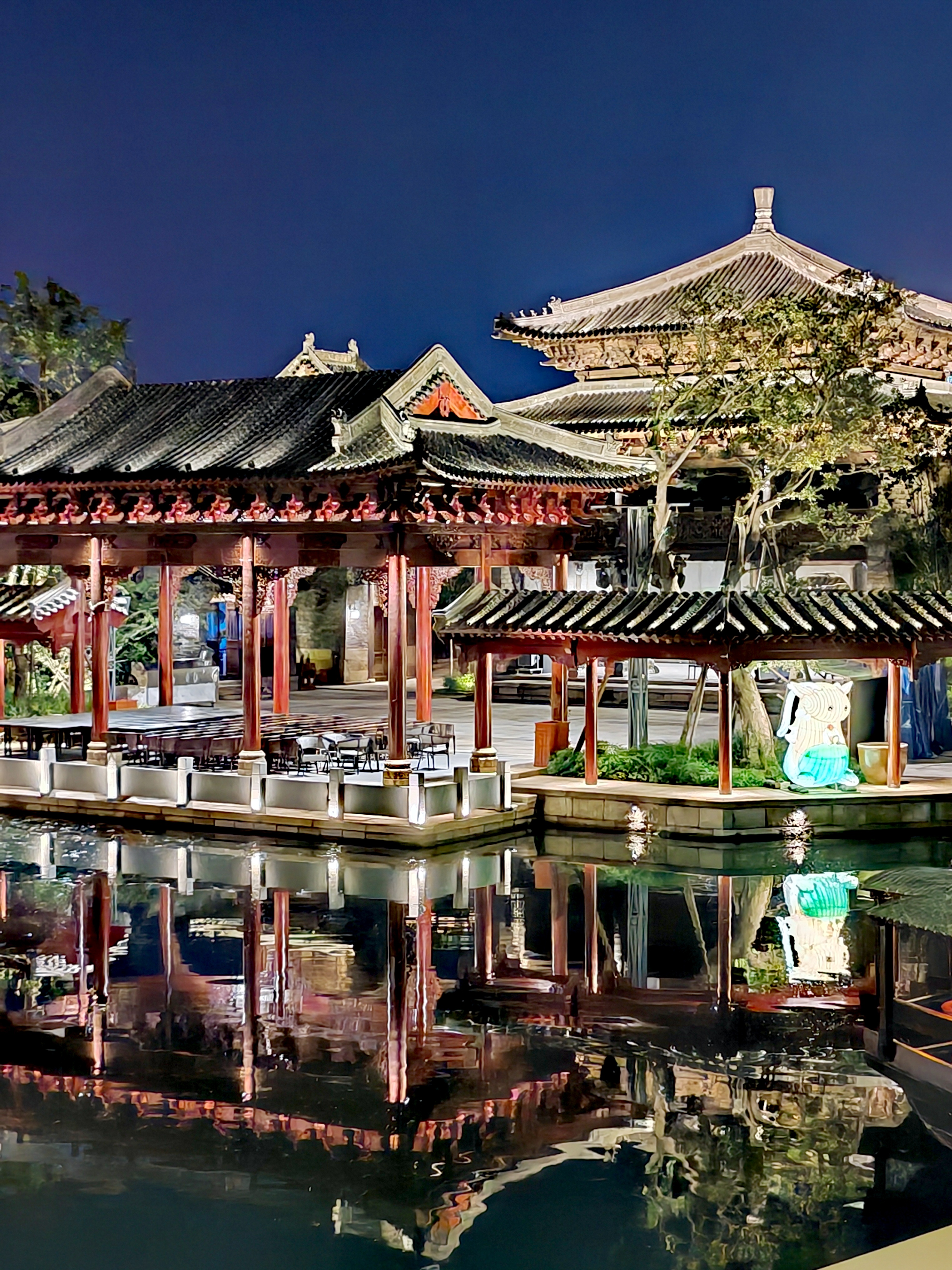 夜游章丘明水古城是一次令人难忘的体验.