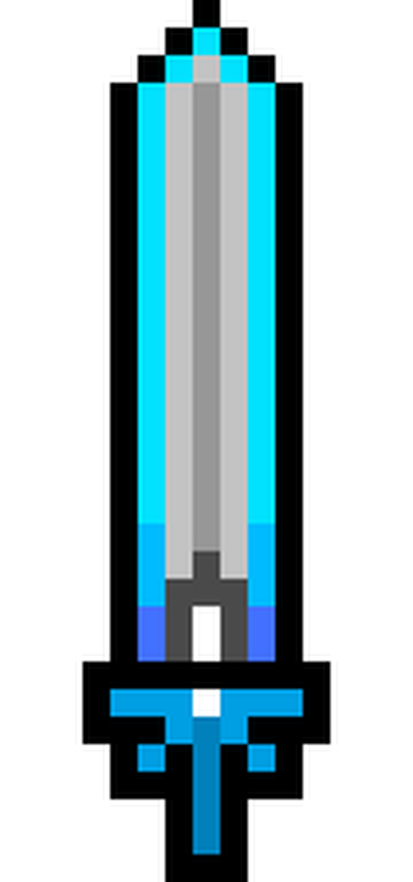 元气骑士像素画  第十七弹 冰霜剑(打boss神器)