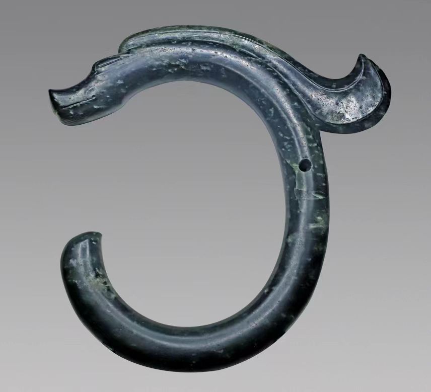 每日一文物##文物有话说#红山玉龙,1971年出土于内蒙古自治区赤峰市