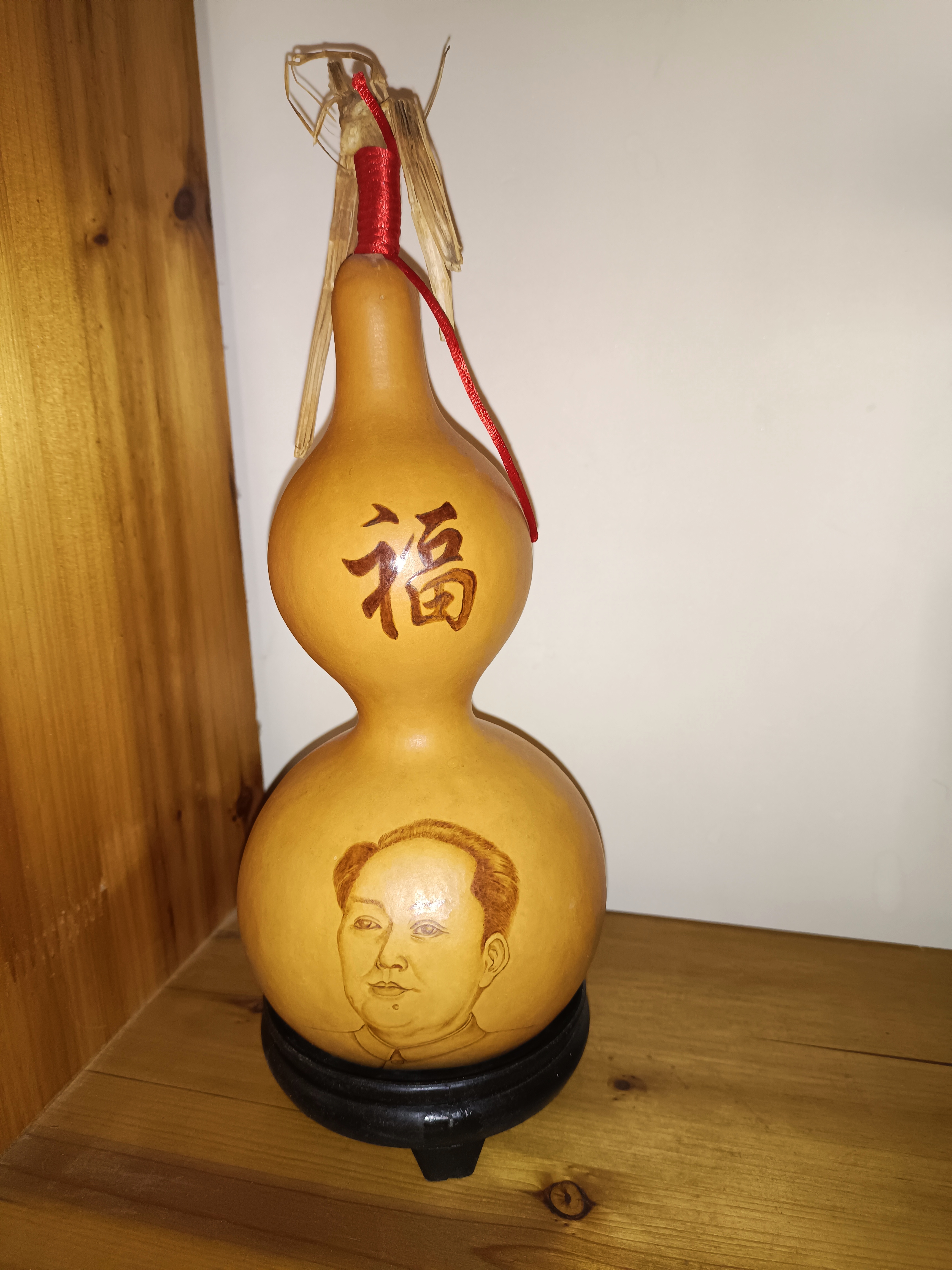 梁氏葫芦烫画技艺梁会龙烫画作品