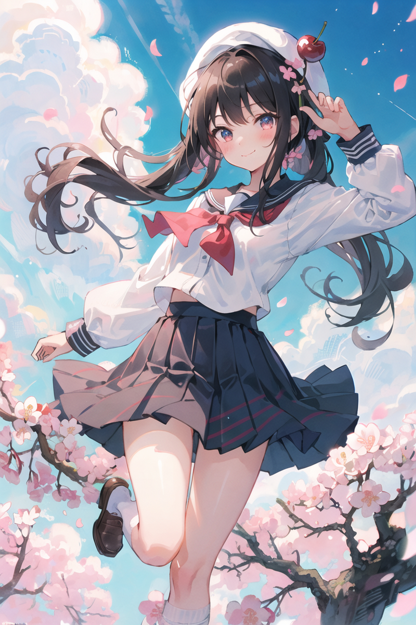 又到了樱花94盛开的季节[打call][亲吻]#二次元# #动漫# #二次元美