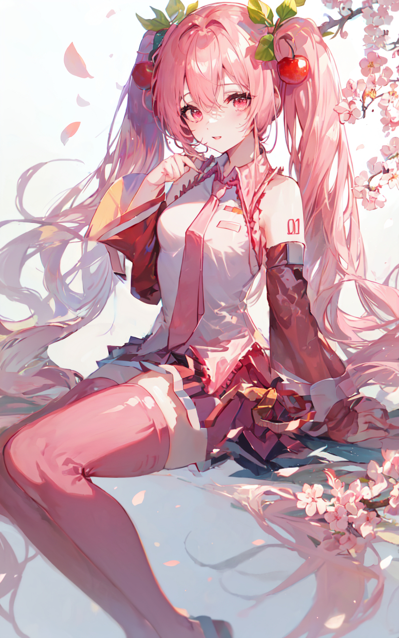 粉色系初音老婆[滑稽][吃鲸]#初音未来# #二次元# #动漫# #二次元美图