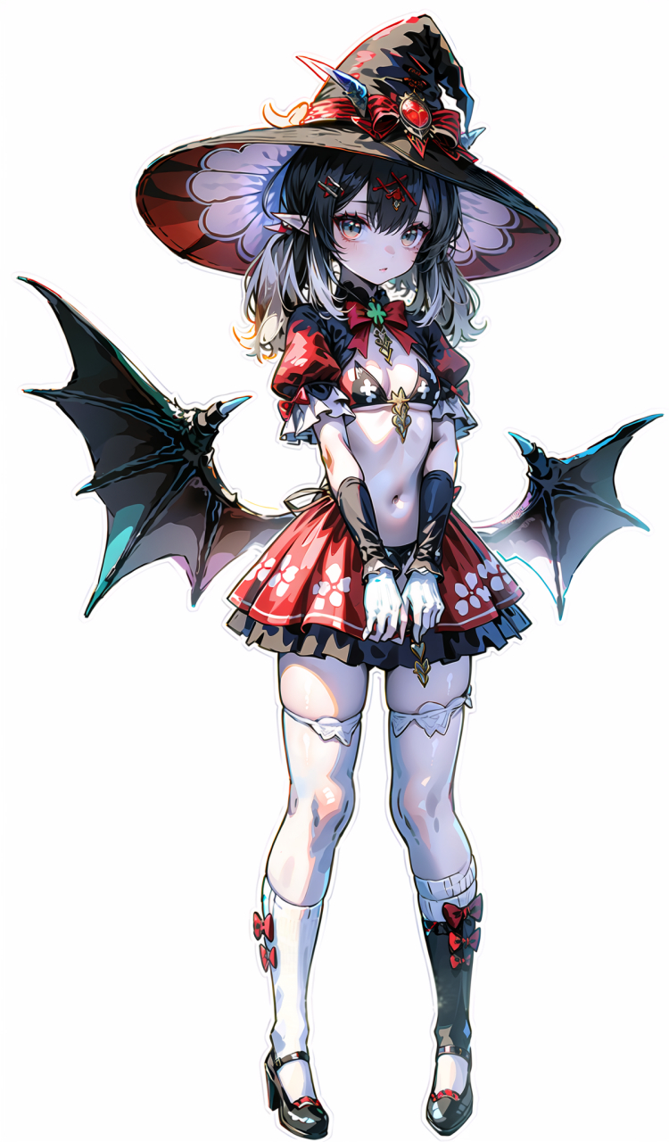 可莉化身小恶魔94#ai绘画# #二次元# #原神# #二次元美图