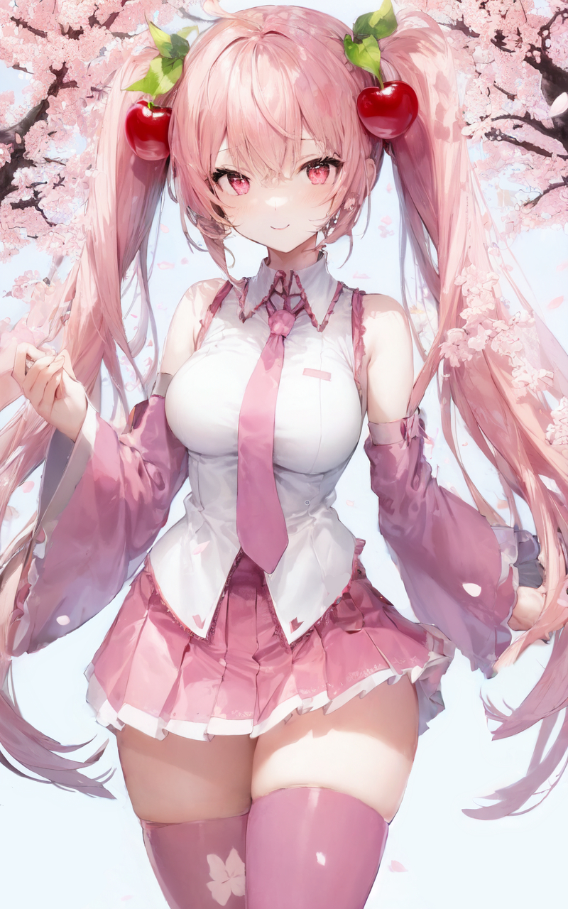 粉色系初音老婆[滑稽][吃鲸]#初音未来# #二次元# #动漫# #二次元美图