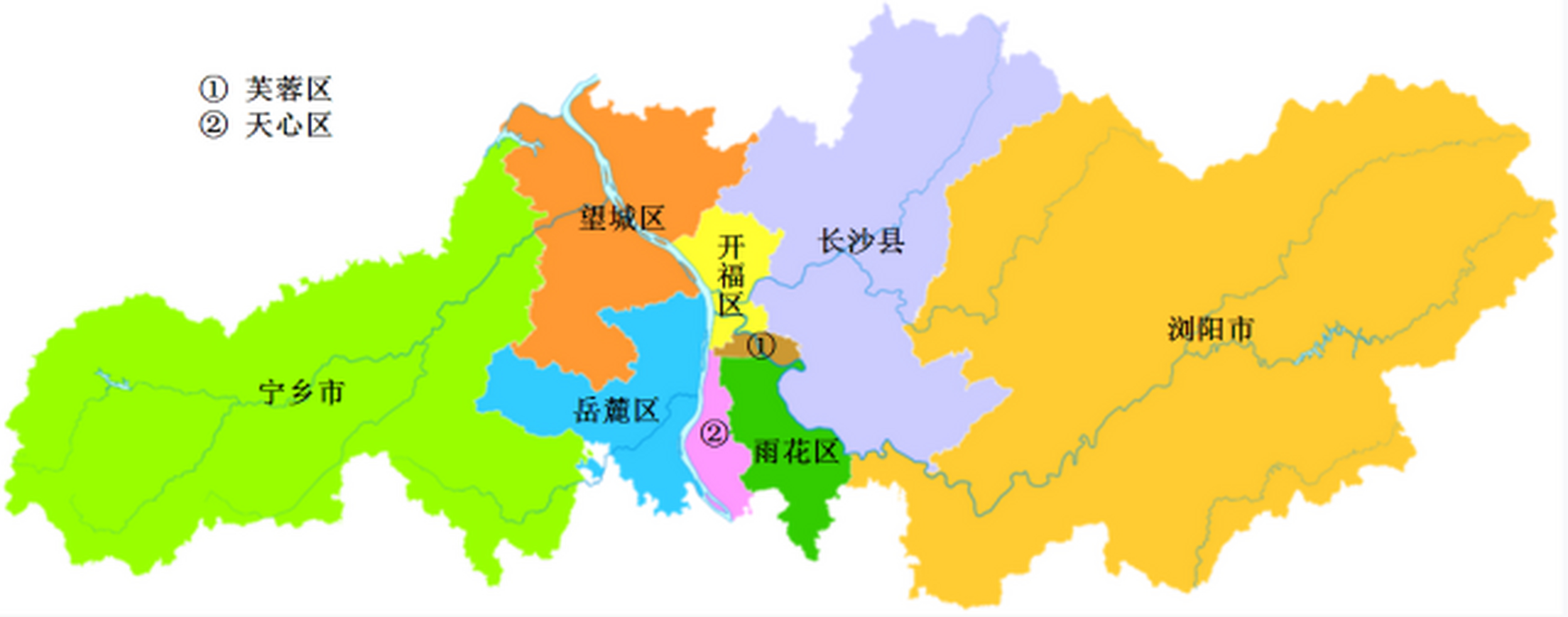2亿 长沙县:1785亿 浏阳市:1493亿 岳麓区:1360亿 芙蓉区:1163.