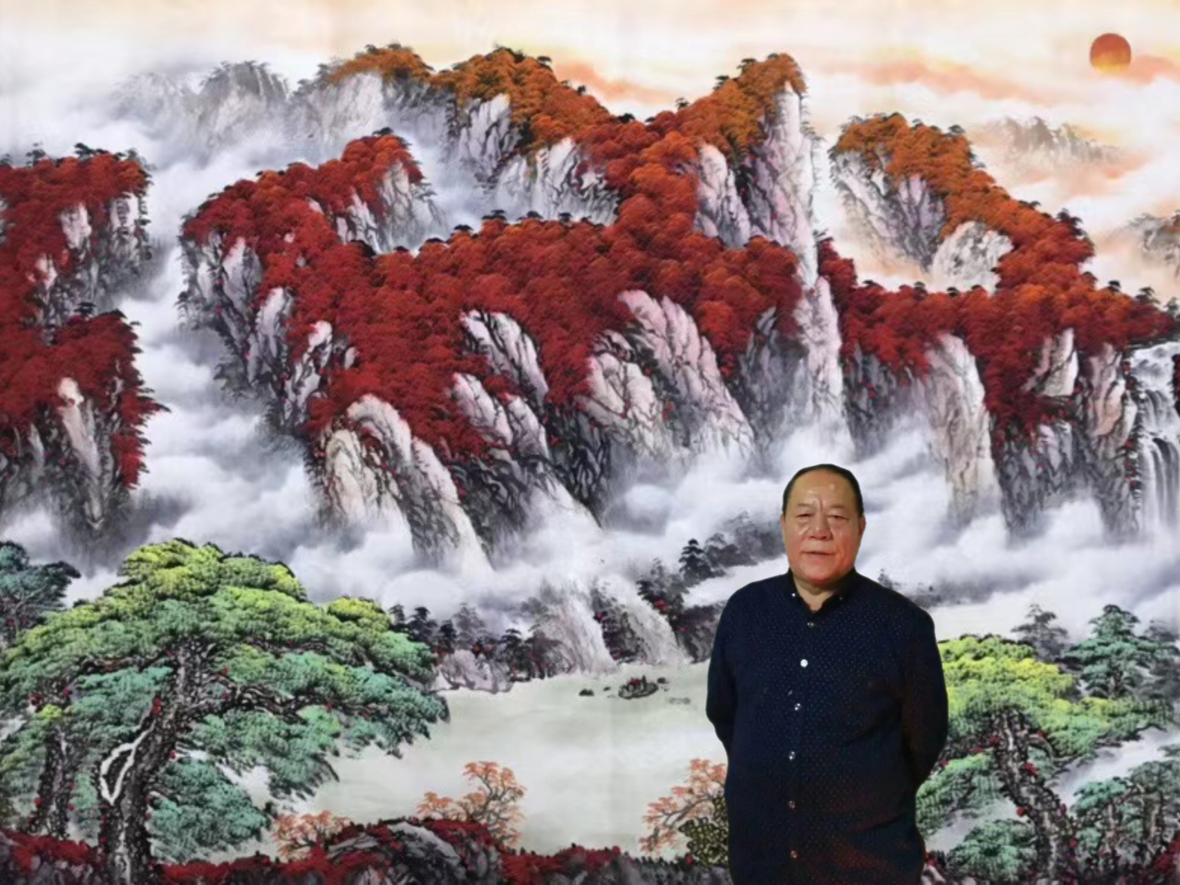 书画家张喜成一级美术师 张喜成,省书协,省美协, 陕西省西安市人士