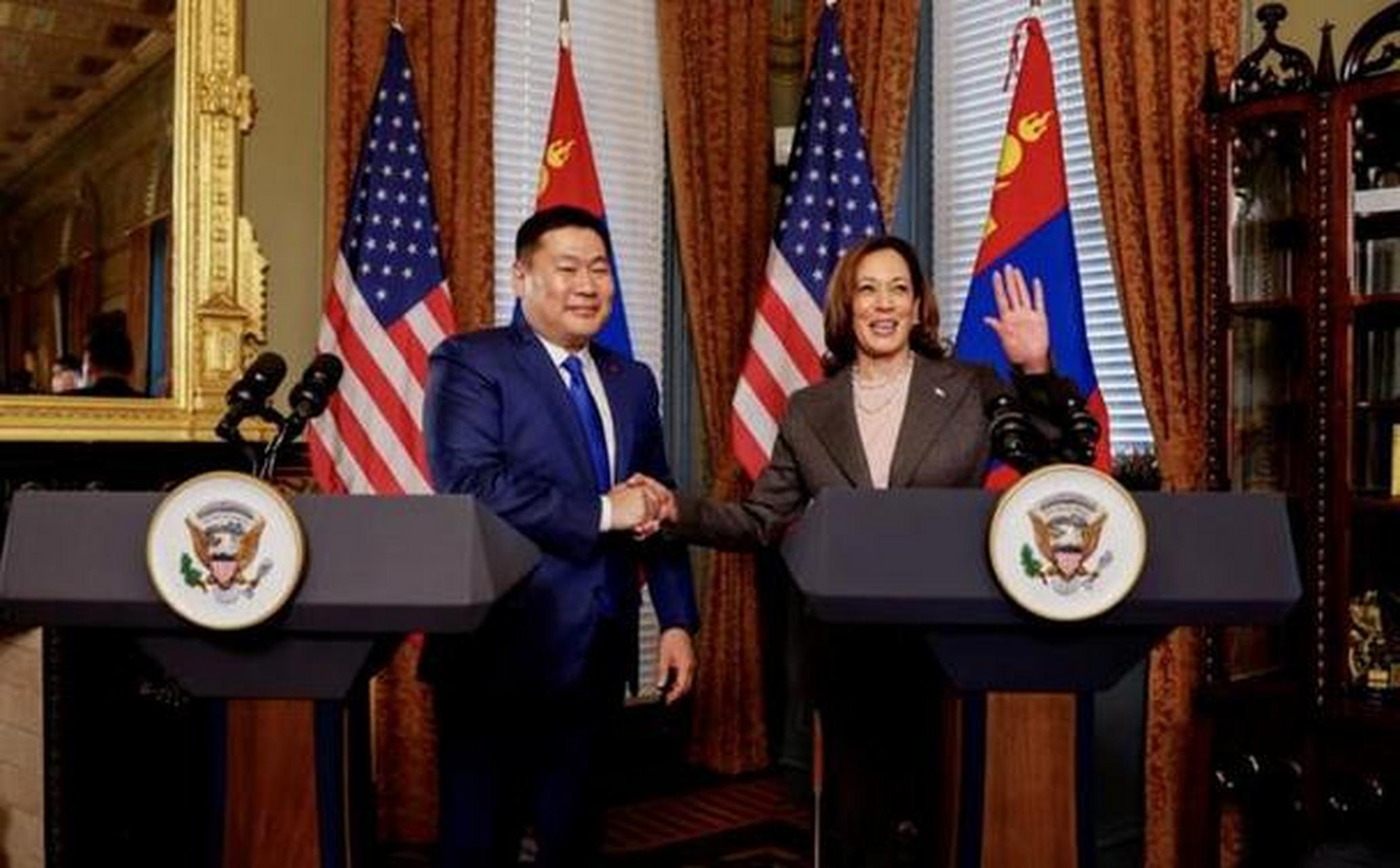 8月蒙古国总理奥云额尔登访问美国,系首次蒙古国总理访美,该总理奥云