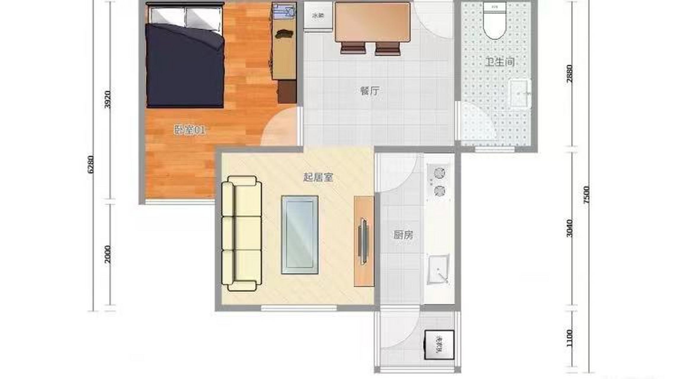 新上祁东家园一居室60平米,8层的,22 新上祁东家园一居室60平米,8层的