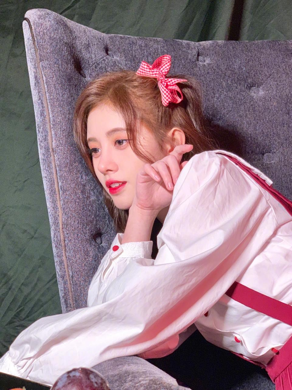 鞠婧祎-粉色系 专@姜晚祎i鞠瑜熙  #颖彤梦专属话题# #鞠婧祎