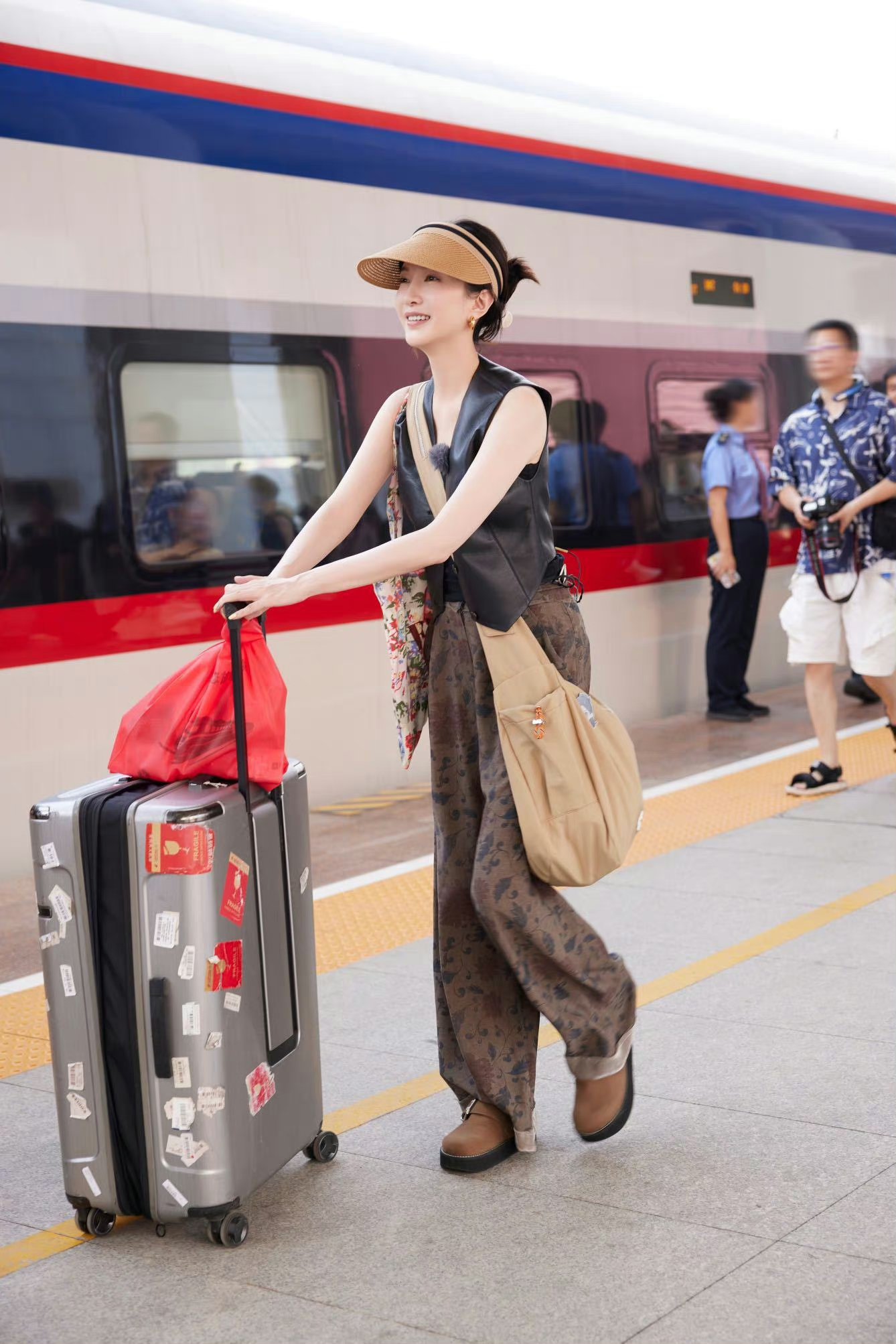 江疏影,简直就是我理想中的旅游搭子呀!