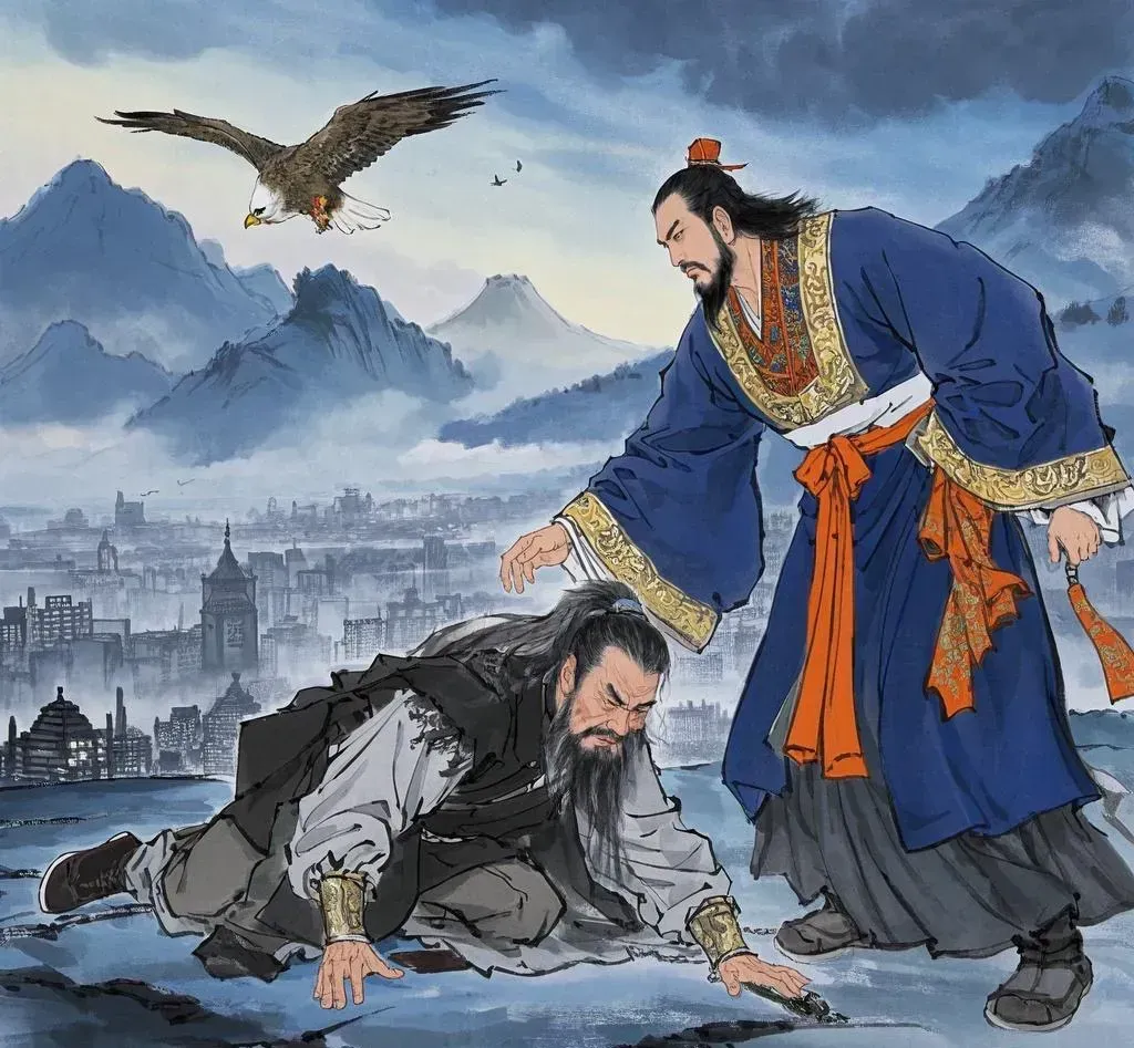 原本顺顺当当的人生也秦穆公倒酒到河中的图片曹操放过毕谌图武侠对决