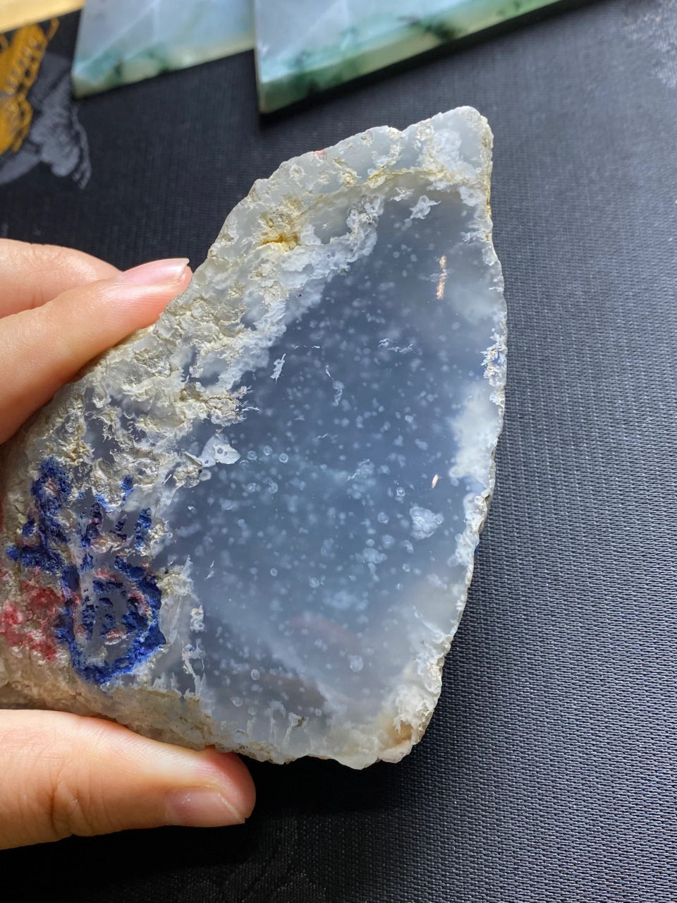 翡翠原石# #莫西沙脱沙# #高冰种