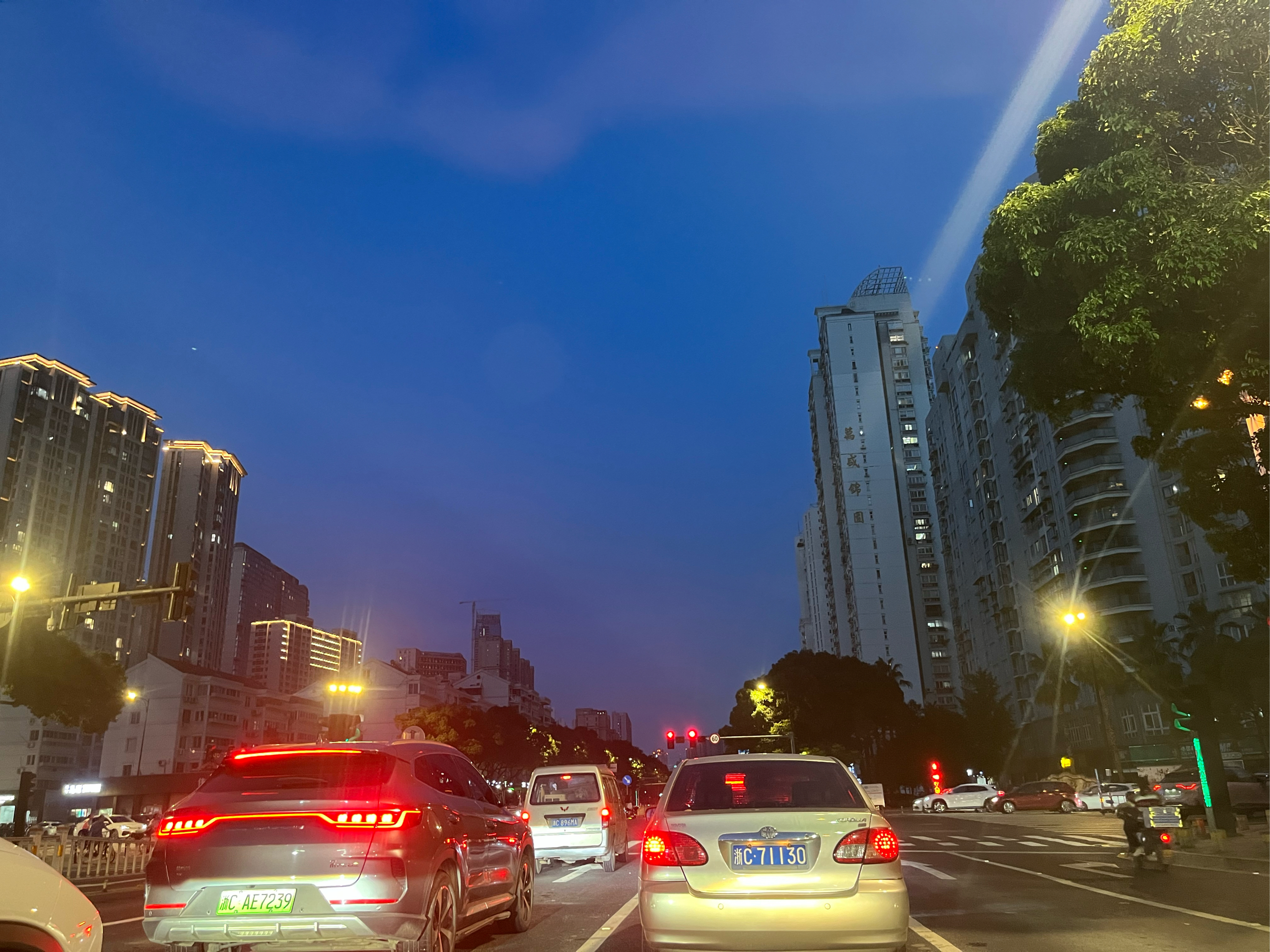 温州夜景图片江滨路图片