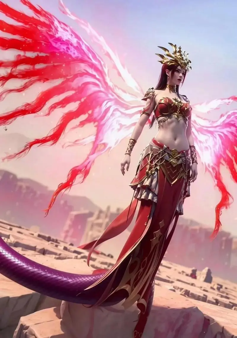 人物怎么画美杜莎女王沙之澜歌美杜莎的故事美杜莎女王尾巴美杜莎女王