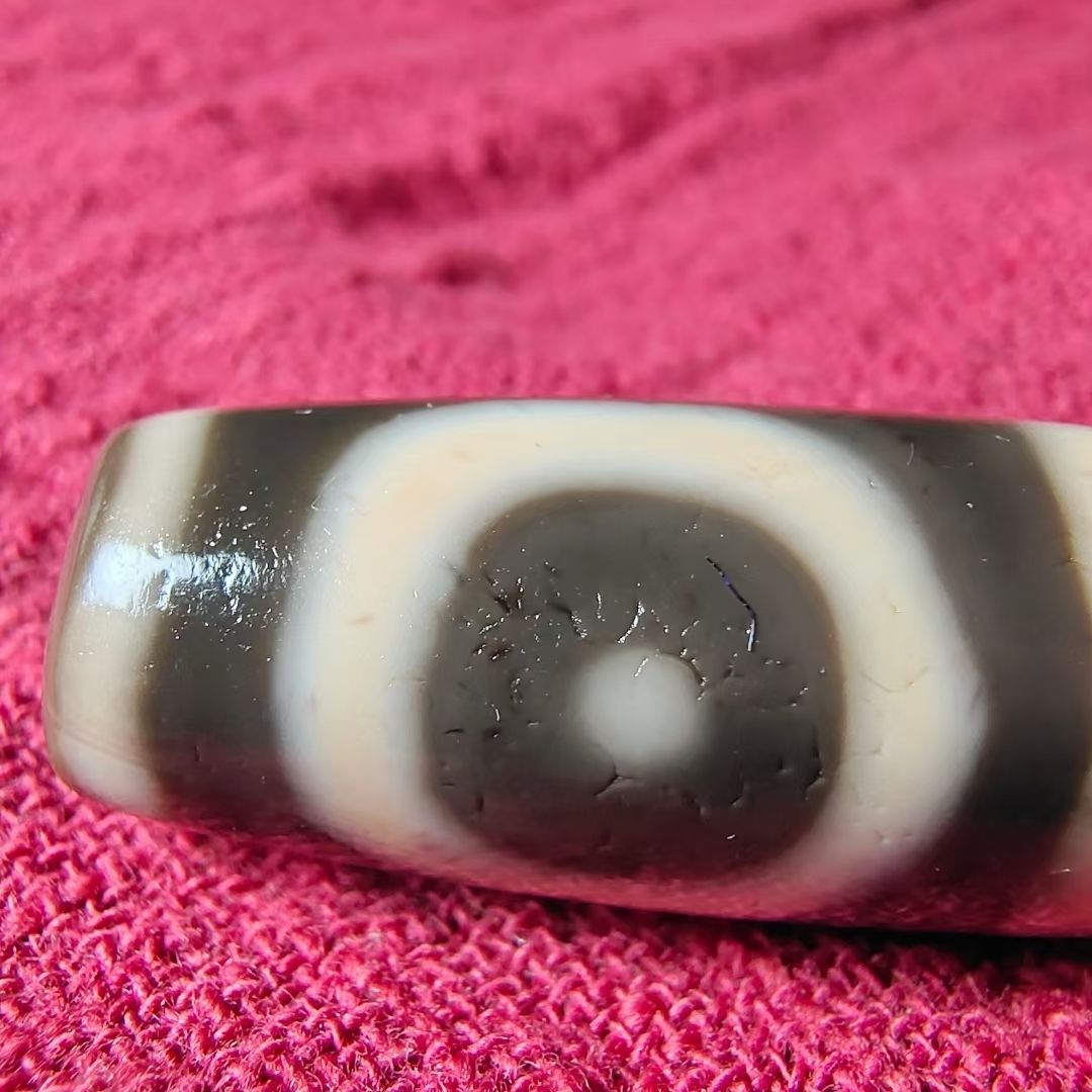 藏传千年至纯双天地星辰天珠