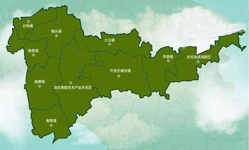 海安市地图