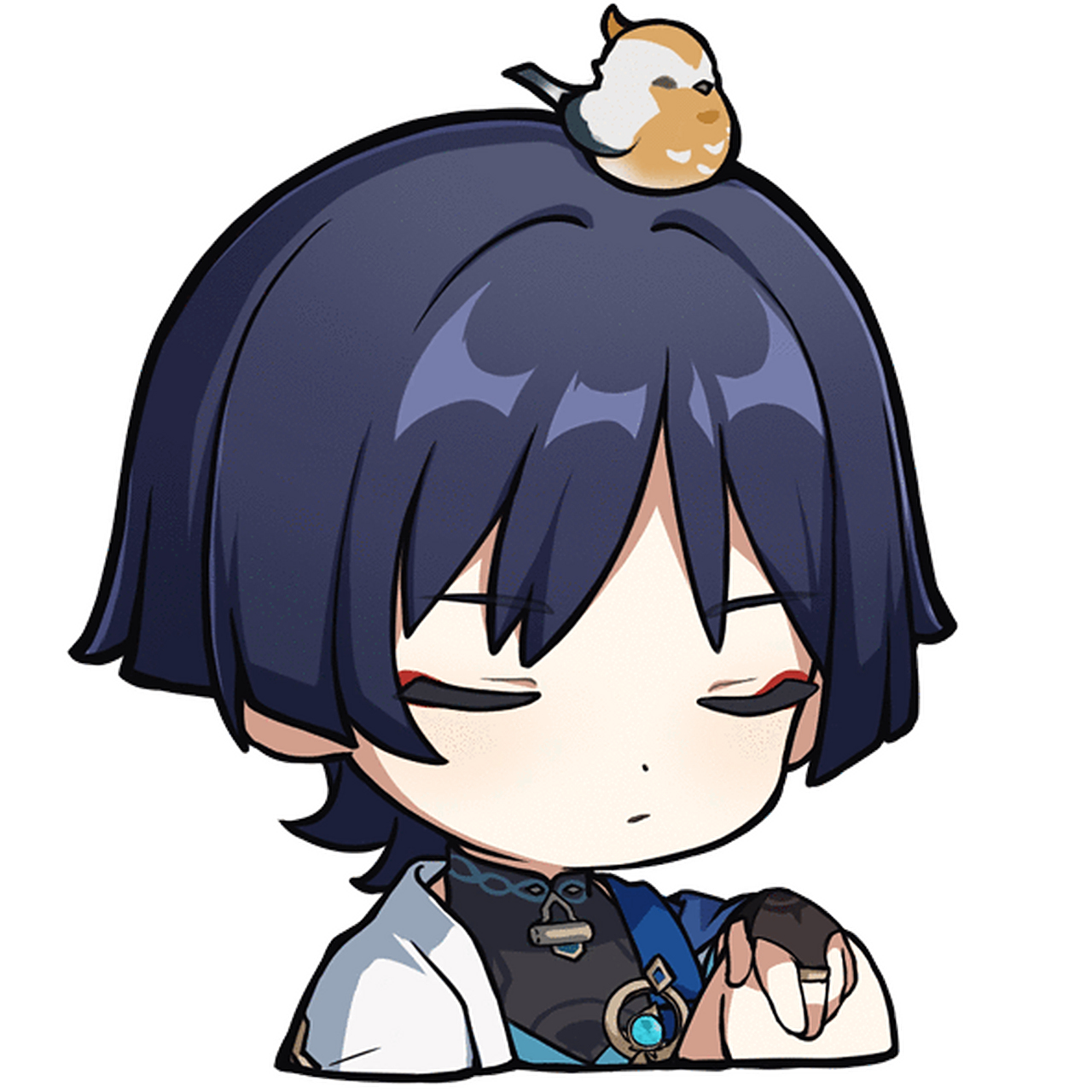 散的表情包[嘻嘻]#散兵